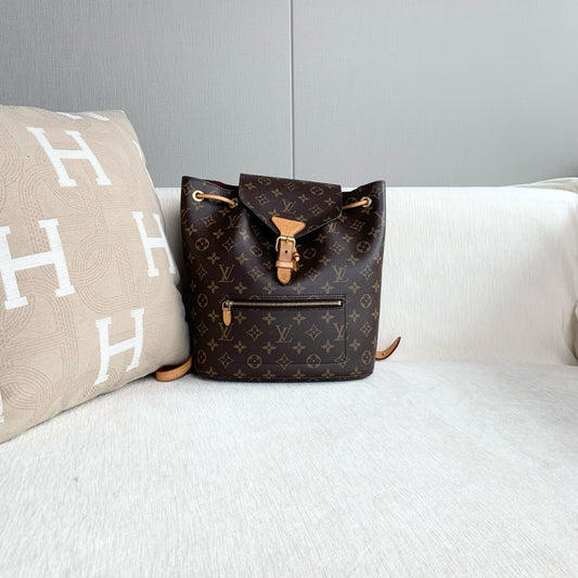 Louis Vuitton - Montsouris - Leather - Brown - (medium)