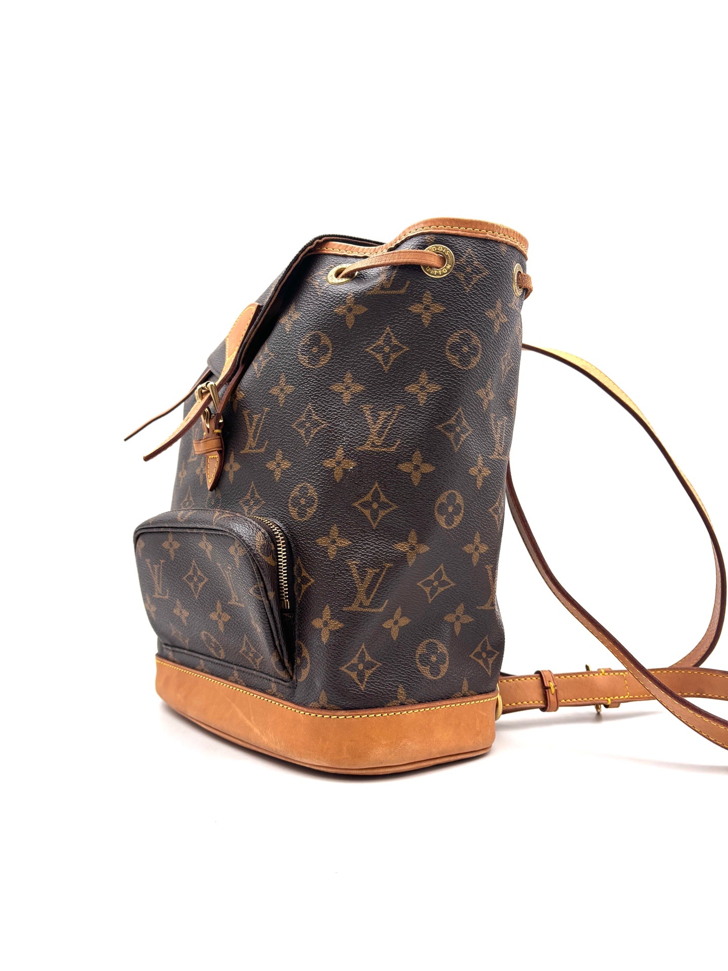 Louis Vuitton - Montsouris - Leather - Brown - (medium)