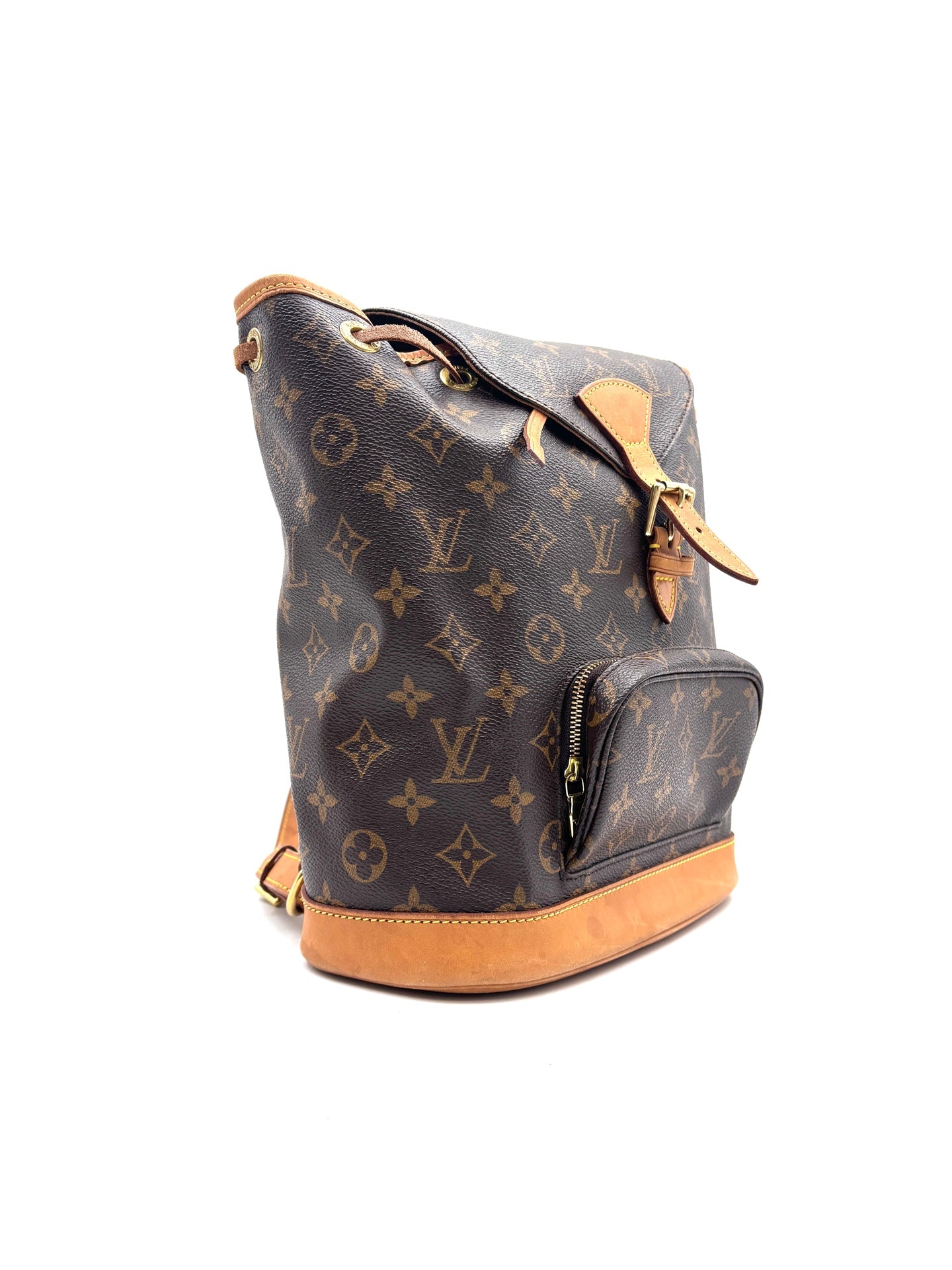 Louis Vuitton - Montsouris - Leather - Brown - (medium)
