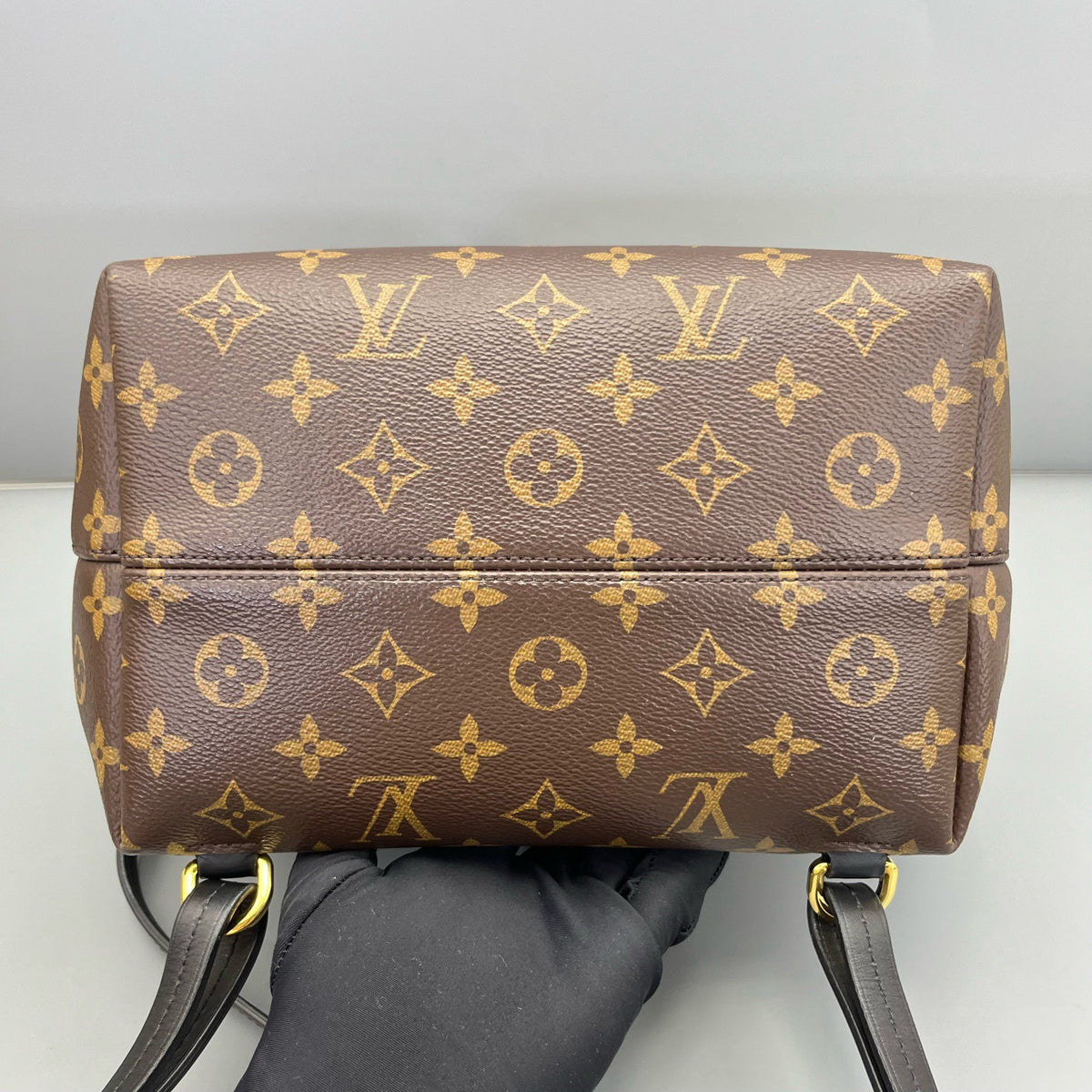 Louis Vuitton - Montsouris PM Backpack - Leather - Brown - (small)