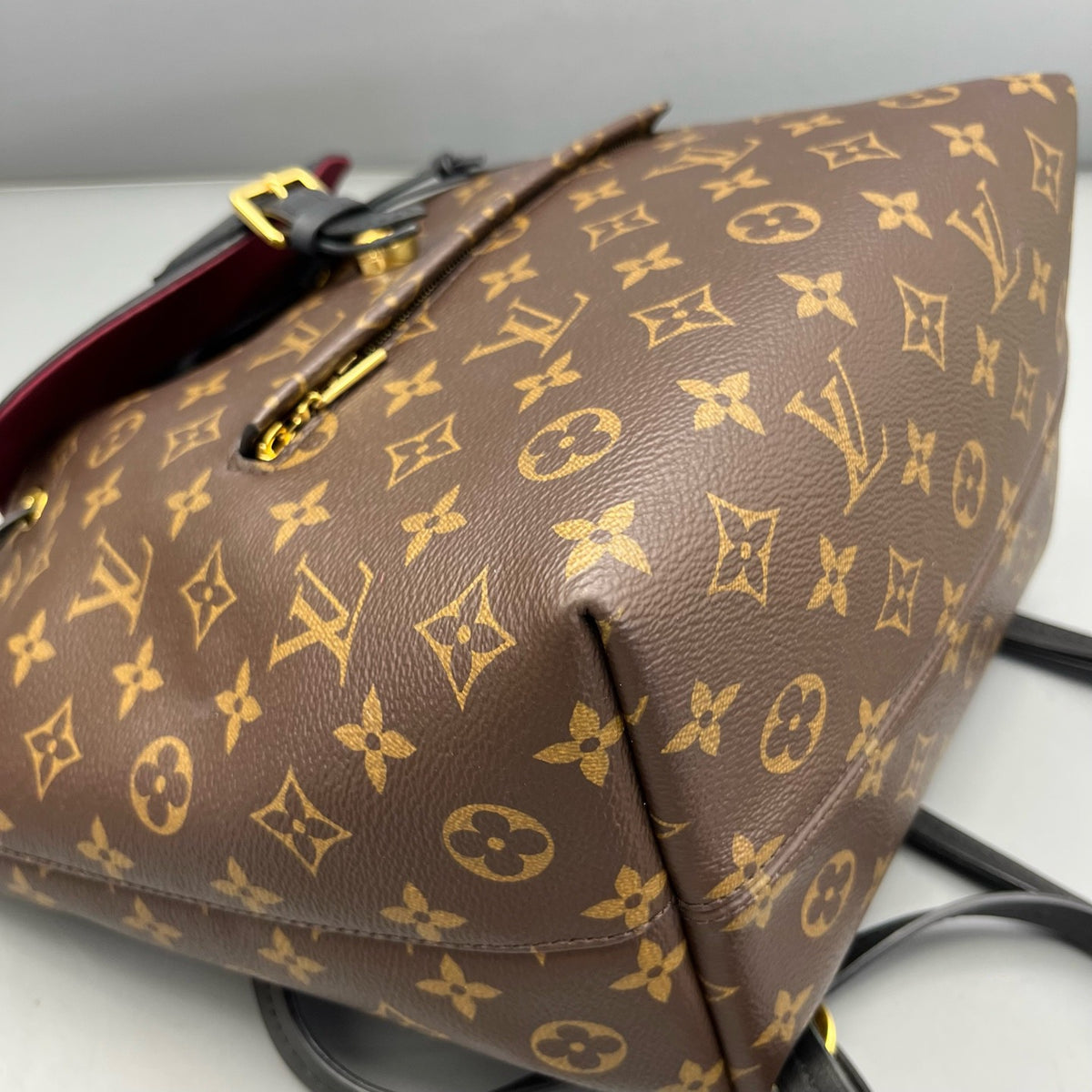 Louis Vuitton - Montsouris PM Backpack - Leather - Brown - (small)