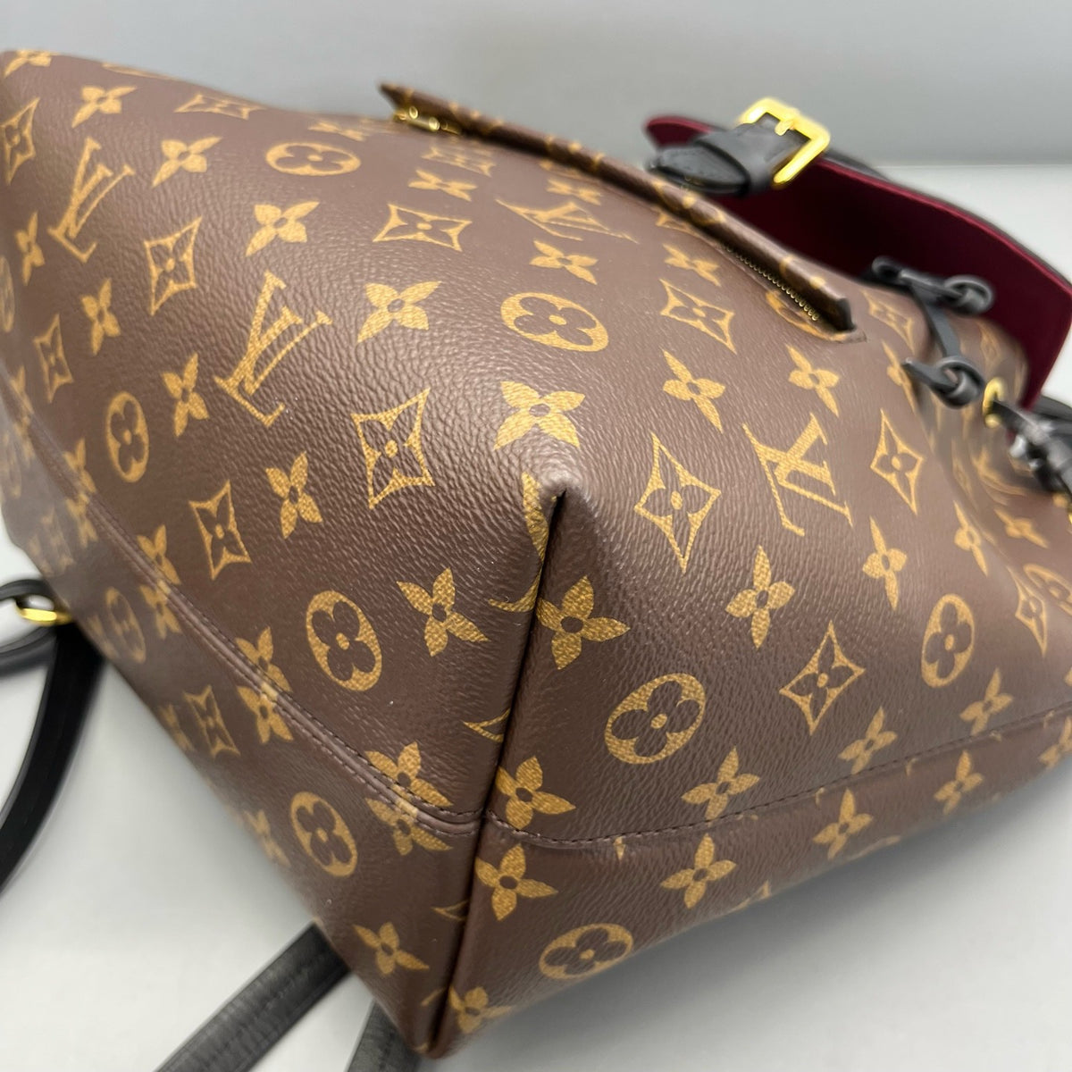 Louis Vuitton - Montsouris PM Backpack - Leather - Brown - (small)