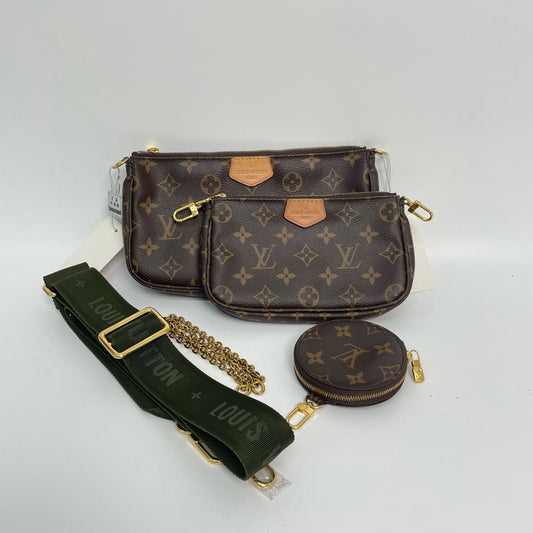 Louis Vuitton - Multi Pochette Accessoires - Cloth - Brown - (small)