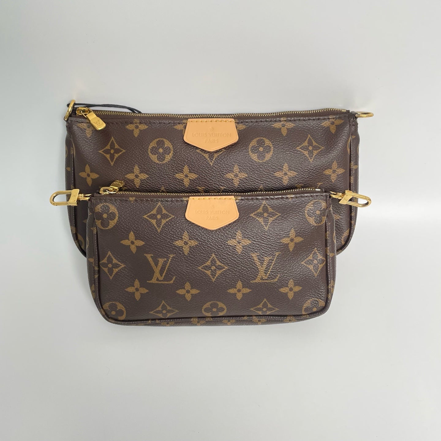 Louis Vuitton - Multi Pochette Accessoires - Cloth - Brown - (small)