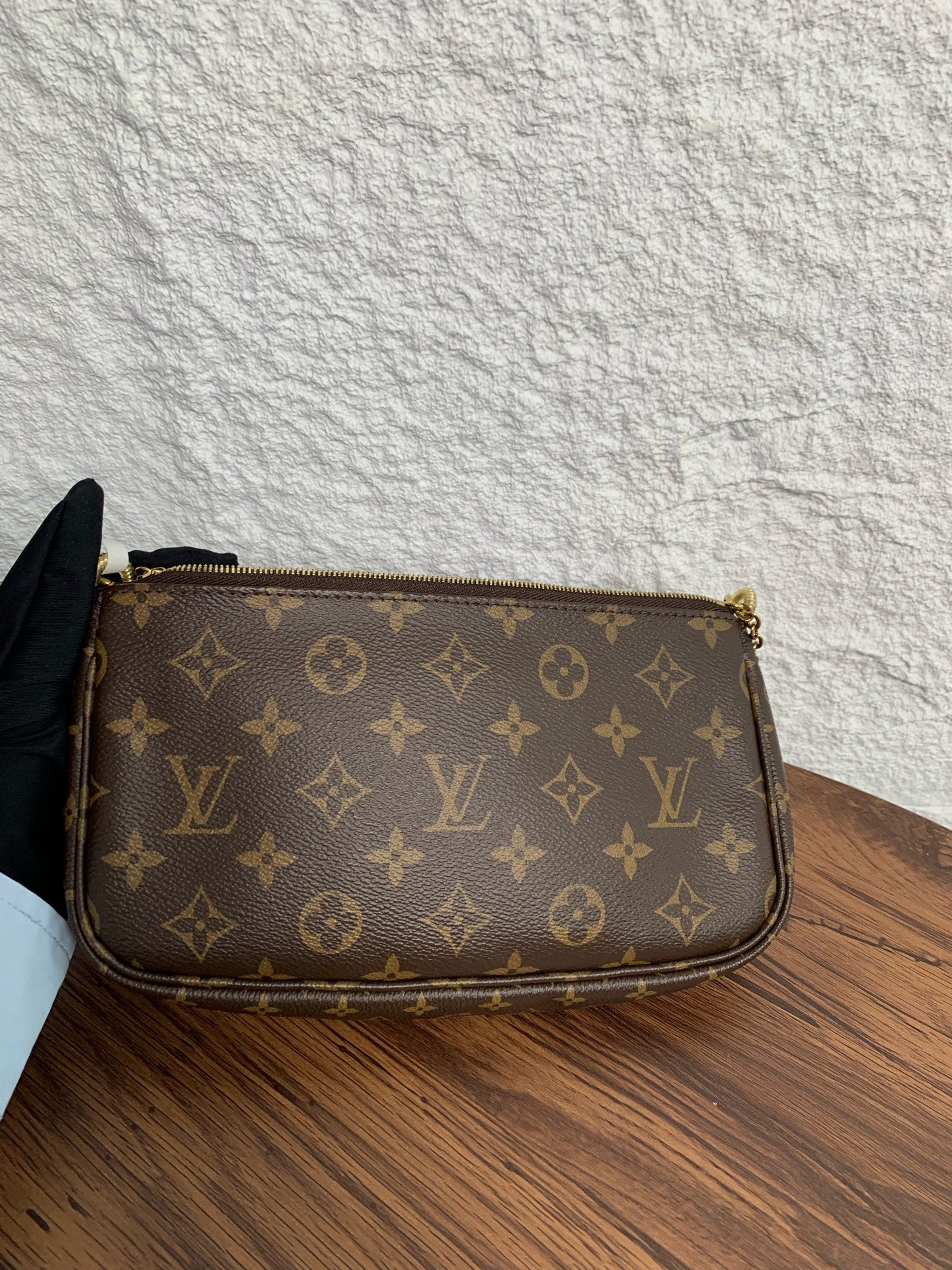 Louis Vuitton - Multi Pochette Accessoires - Cloth - Brown - (small)