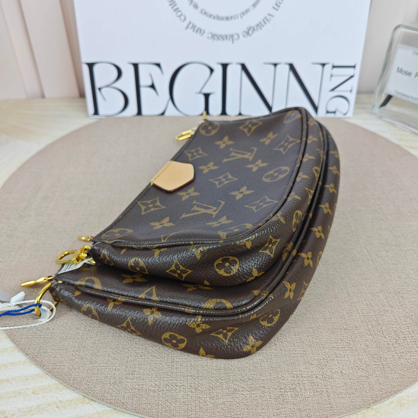 Louis Vuitton - Multi Pochette Accessoires - Cloth - Brown - (small)