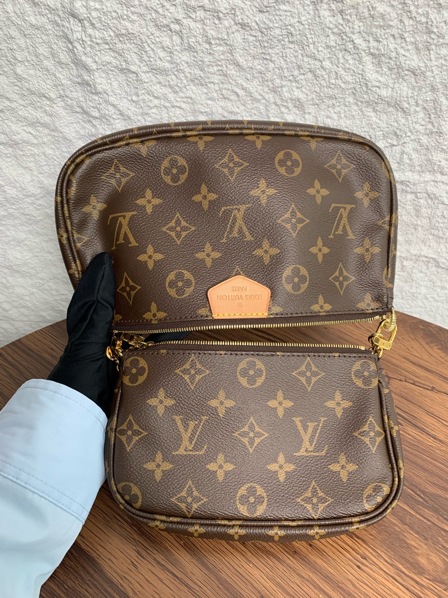 Louis Vuitton - Multi Pochette Accessoires - Cloth - Brown - (small)