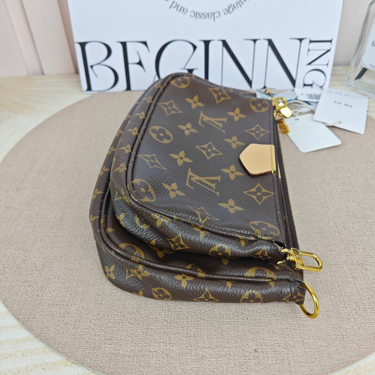 Louis Vuitton - Multi Pochette Accessoires - Cloth - Brown - (small)