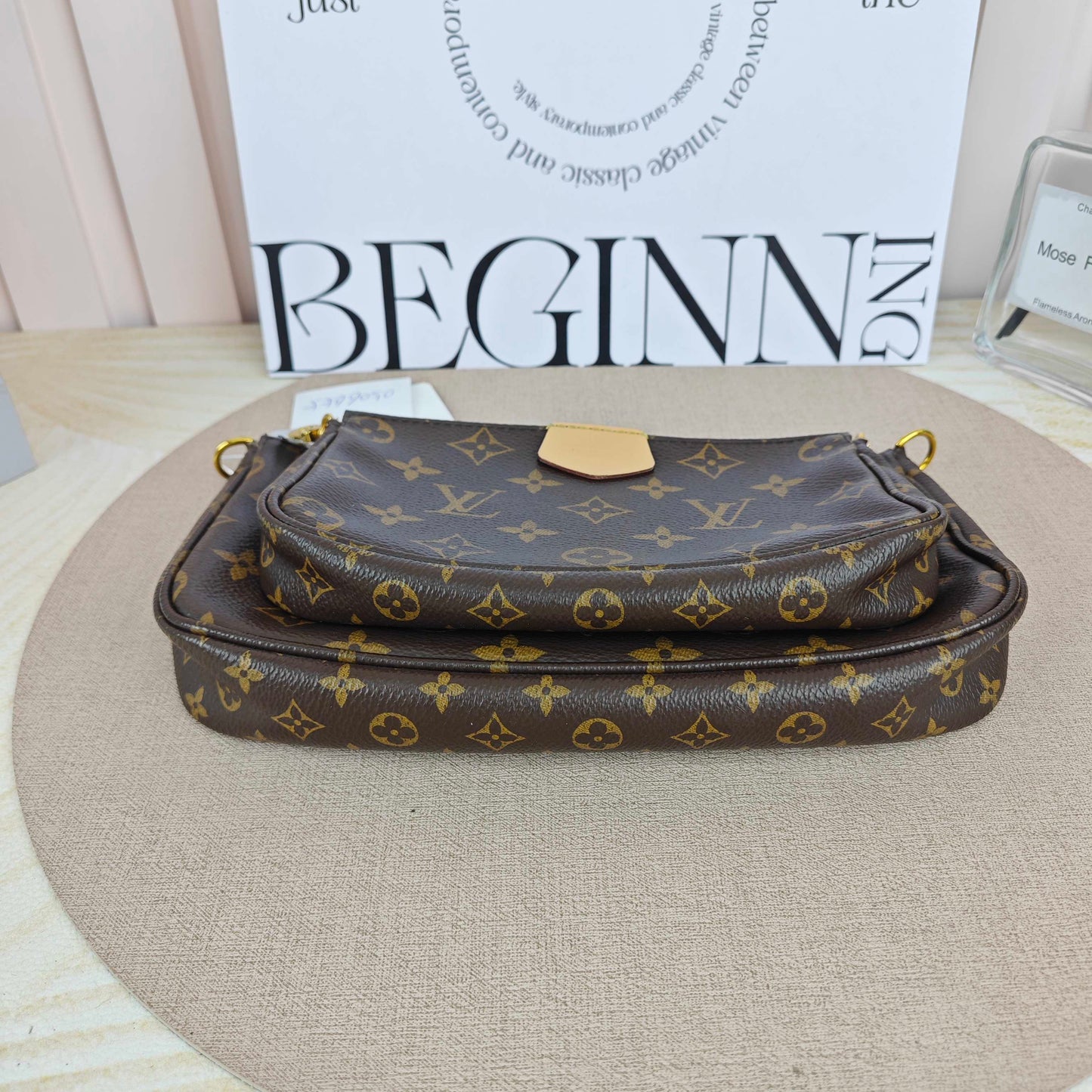 Louis Vuitton - Multi Pochette Accessoires - Cloth - Brown - (small)