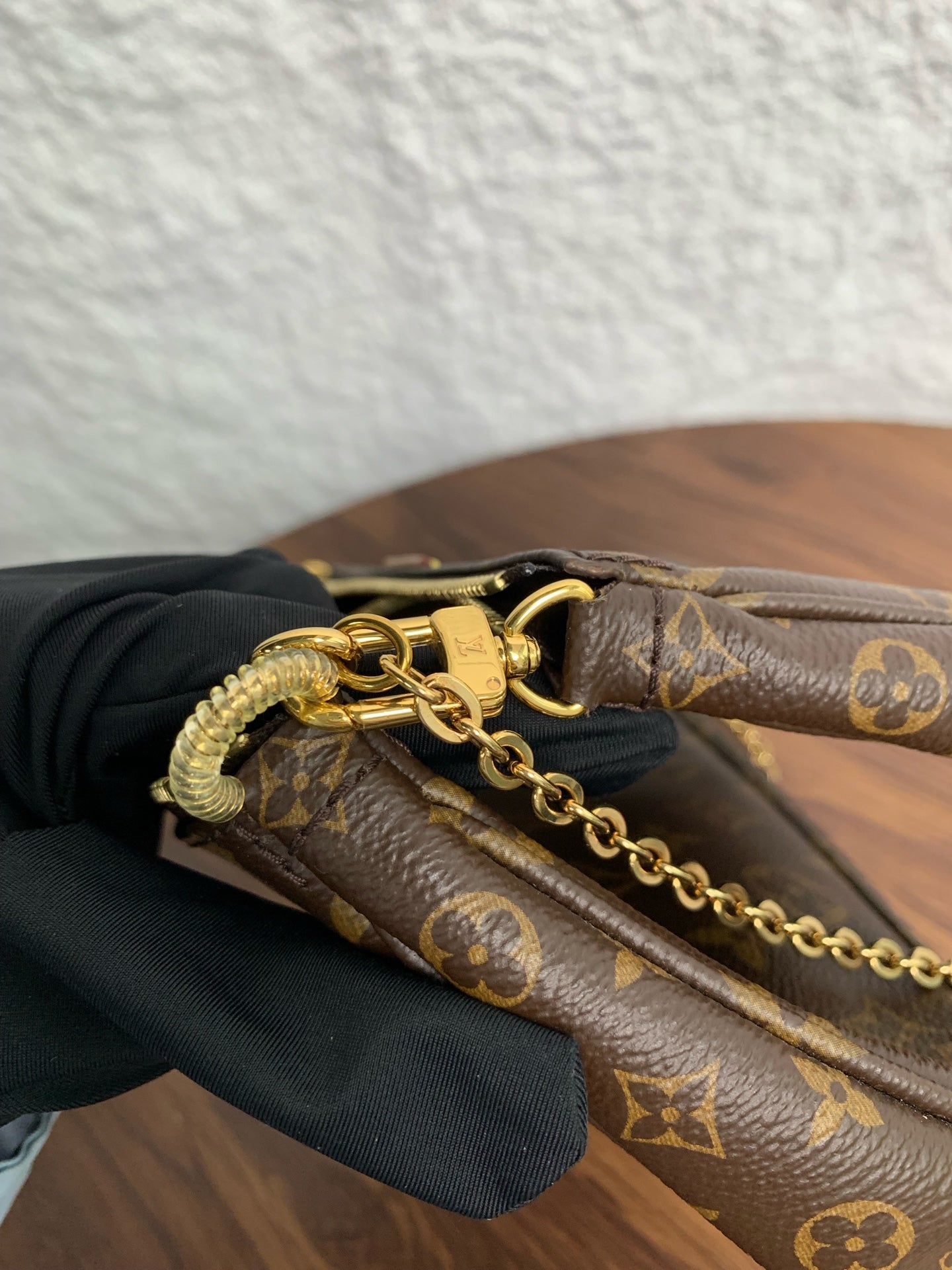 Louis Vuitton - Multi Pochette Accessoires - Cloth - Brown - (small)