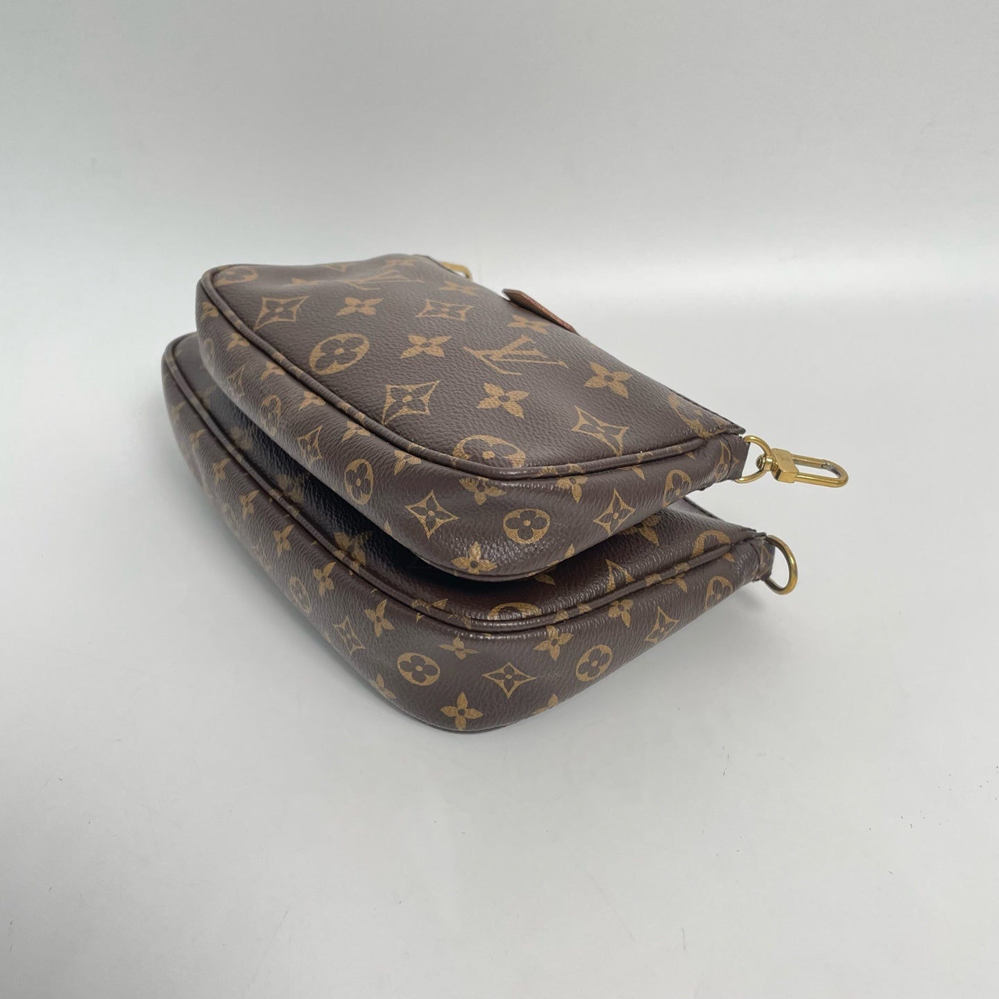 Louis Vuitton - Multi Pochette Accessoires - Cloth - Brown - (small)