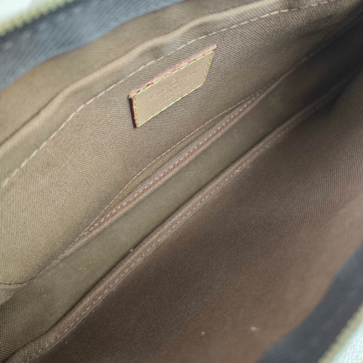 Louis Vuitton - Multi Pochette Accessoires - Cloth - Brown - (small)