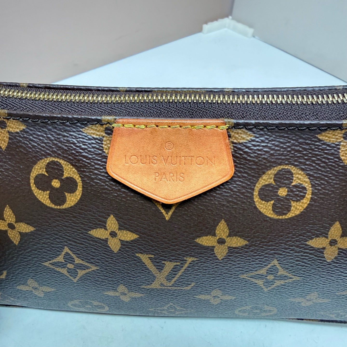 Louis Vuitton - Multi Pochette Accessoires - Cloth - Brown - (small)