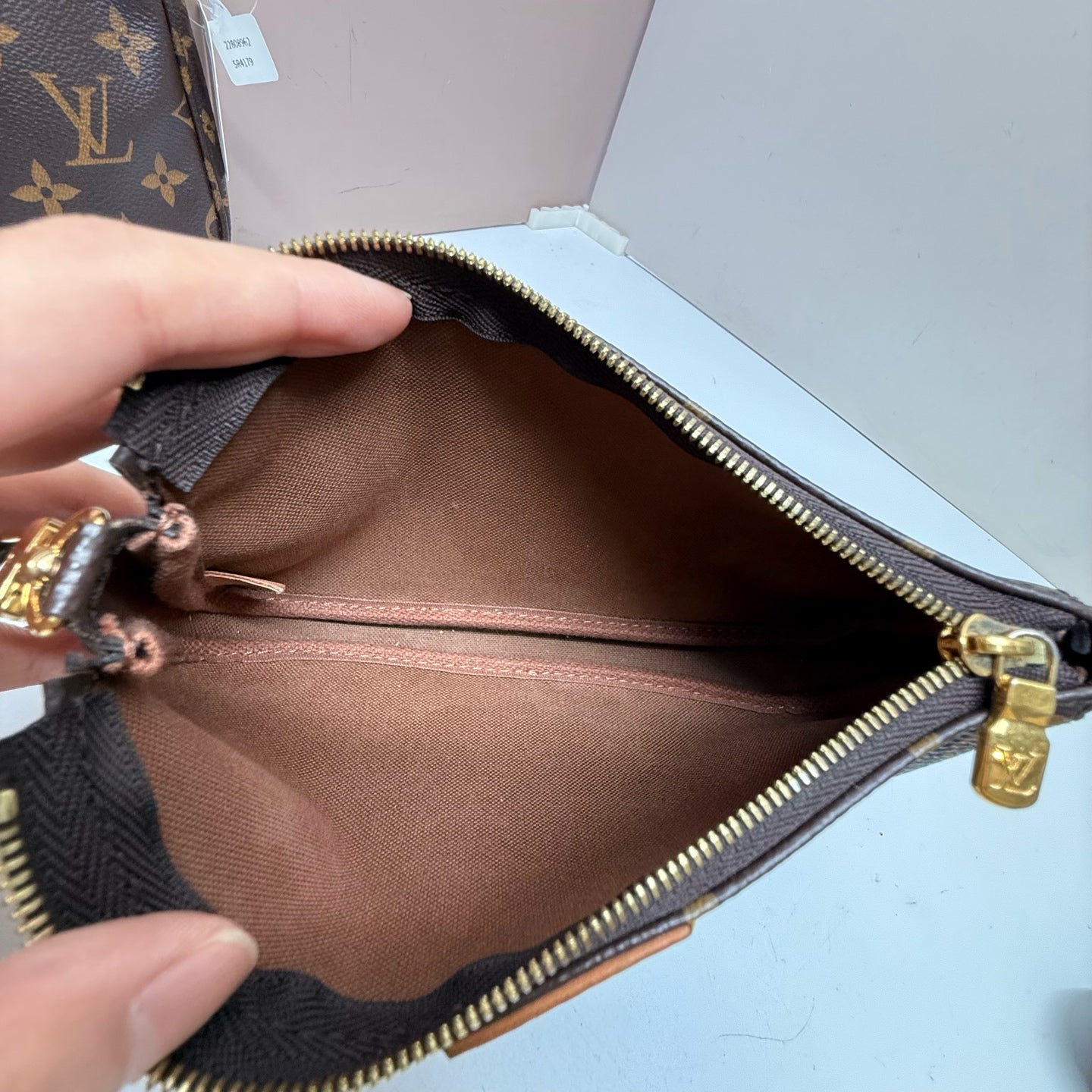Louis Vuitton - Multi Pochette Accessoires - Cloth - Brown - (small)