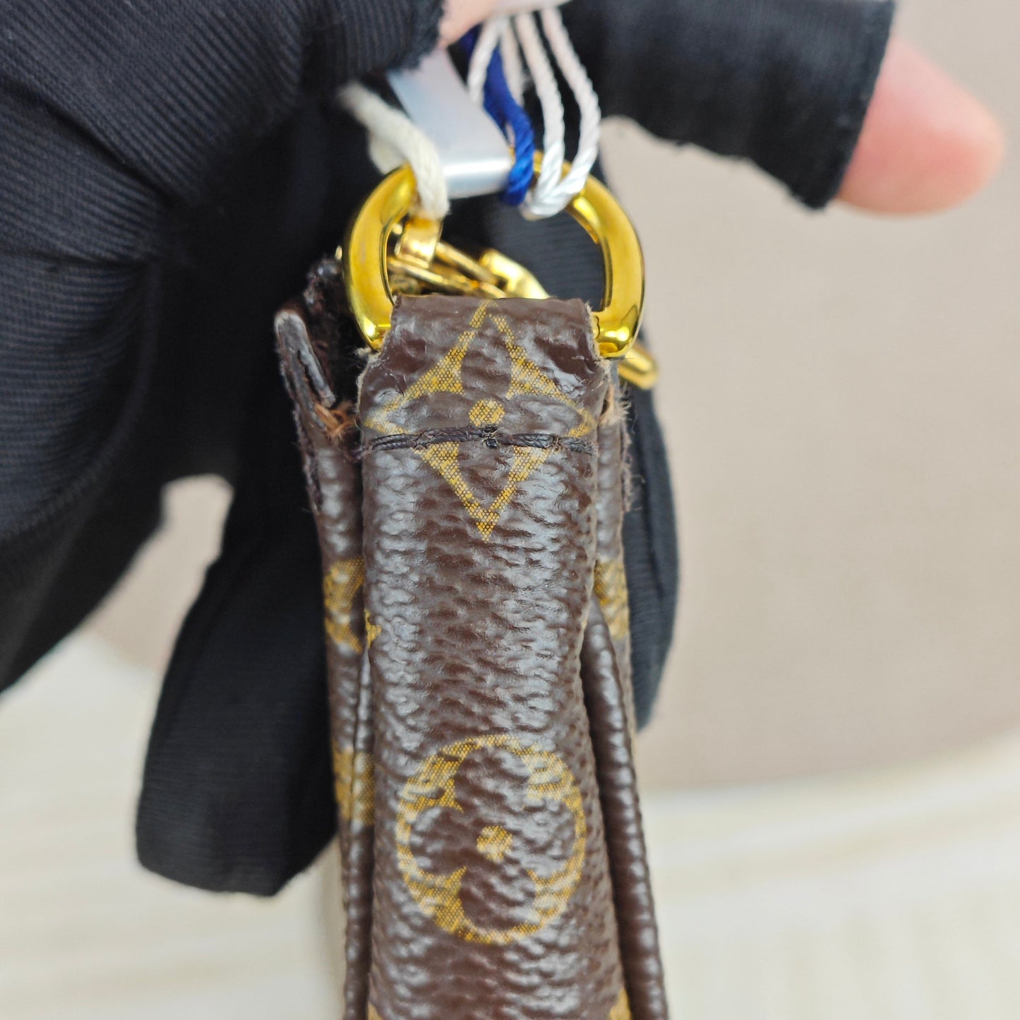Louis Vuitton - Multi Pochette Accessoires - Cloth - Brown - (small)