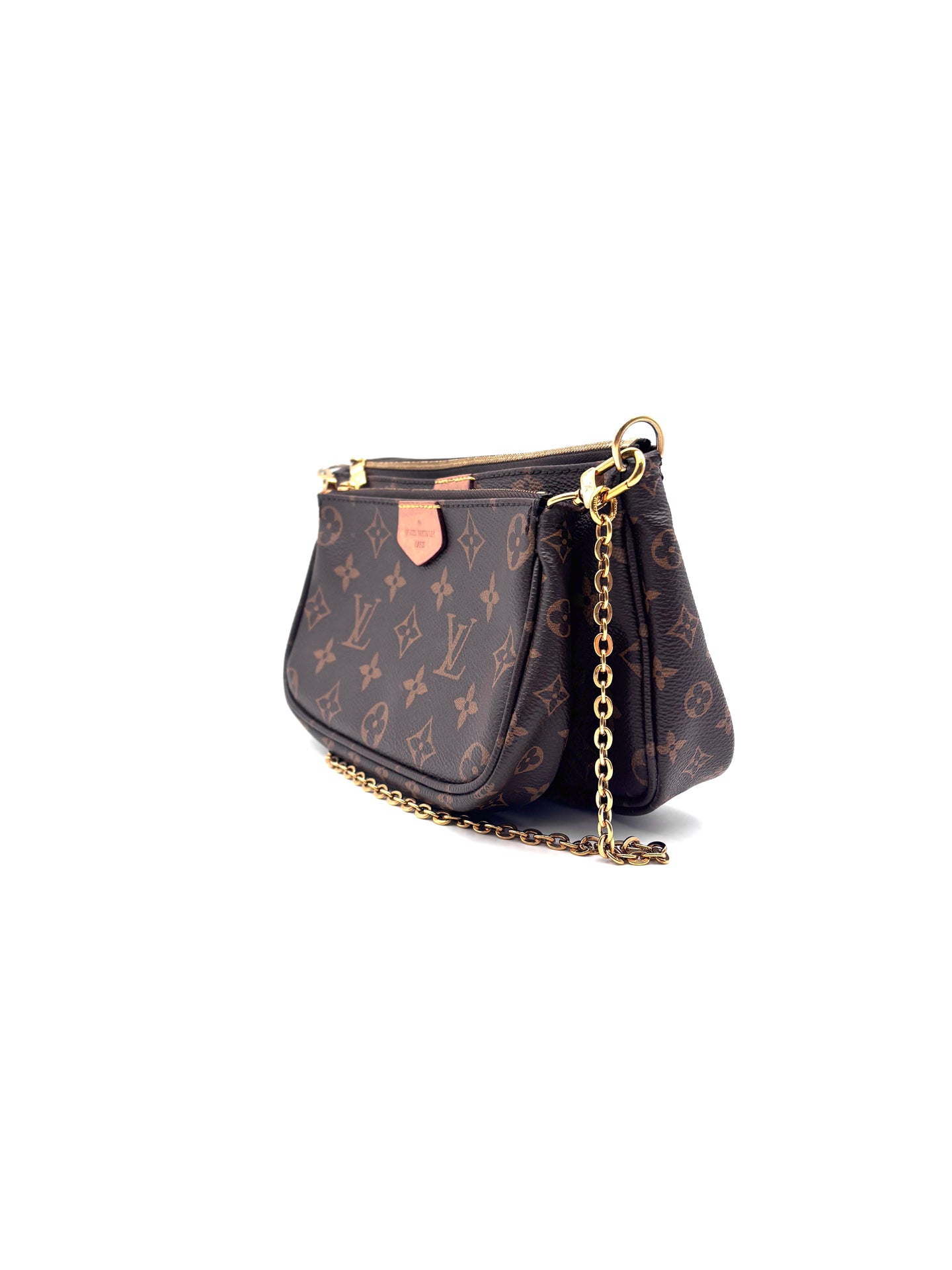 Louis Vuitton - Multi Pochette Accessoires - Coated canvas and cowhide leather - Brown - (mini)