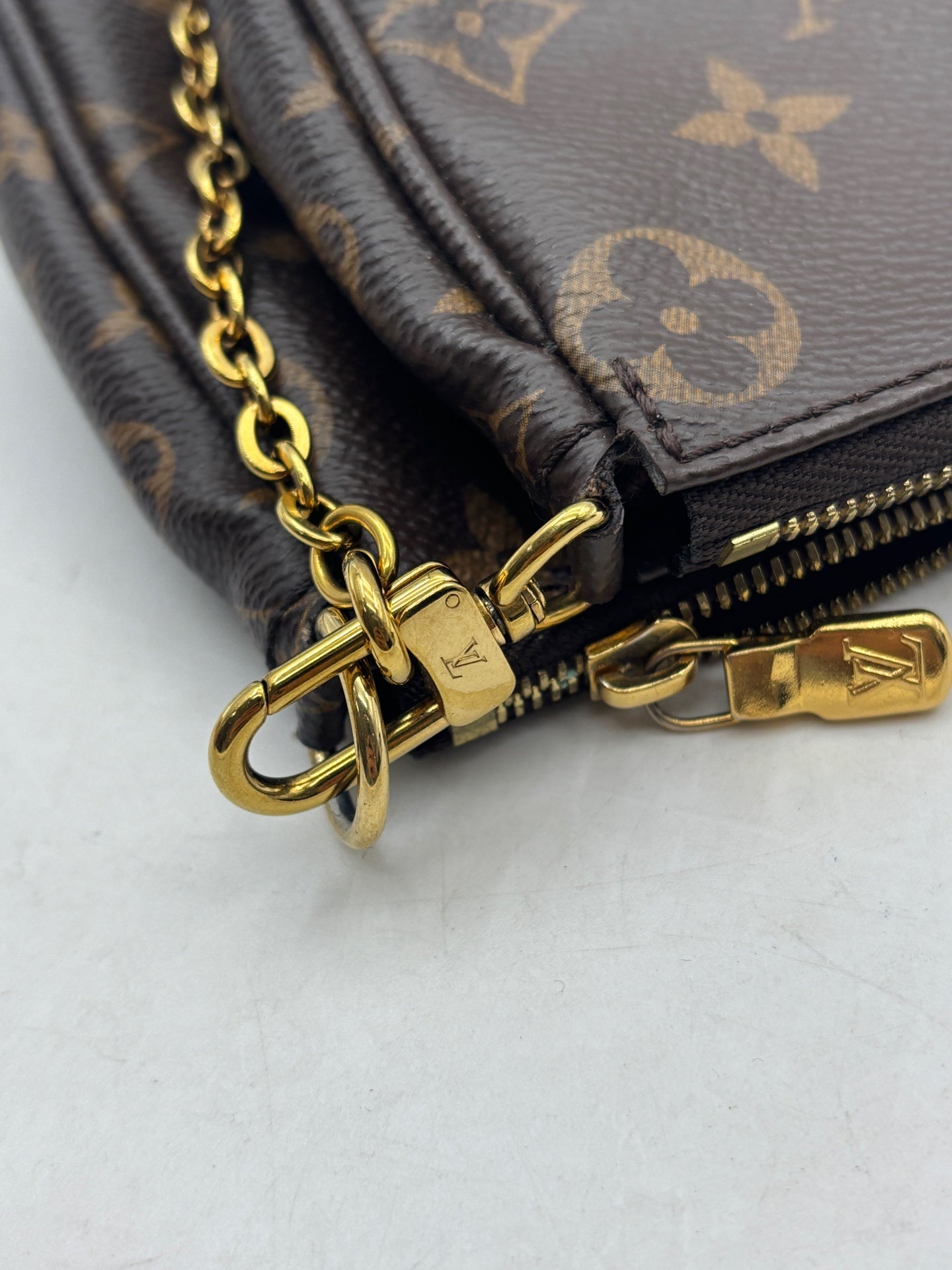Louis Vuitton - Multi Pochette Accessoires - Coated canvas and cowhide leather - Brown - (mini)