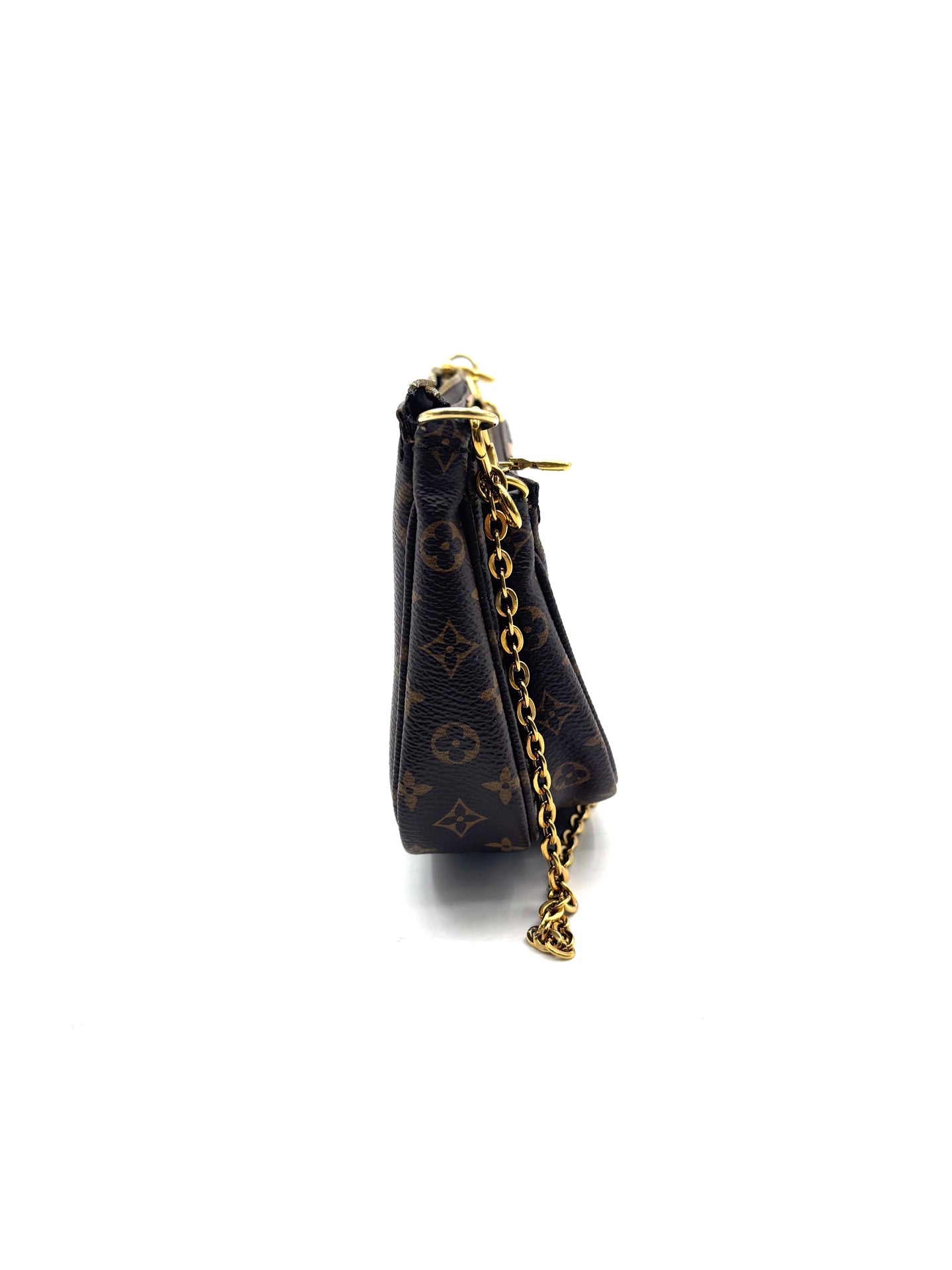 Louis Vuitton - Multi Pochette Accessoires - Coated canvas and cowhide leather - Brown - (mini)