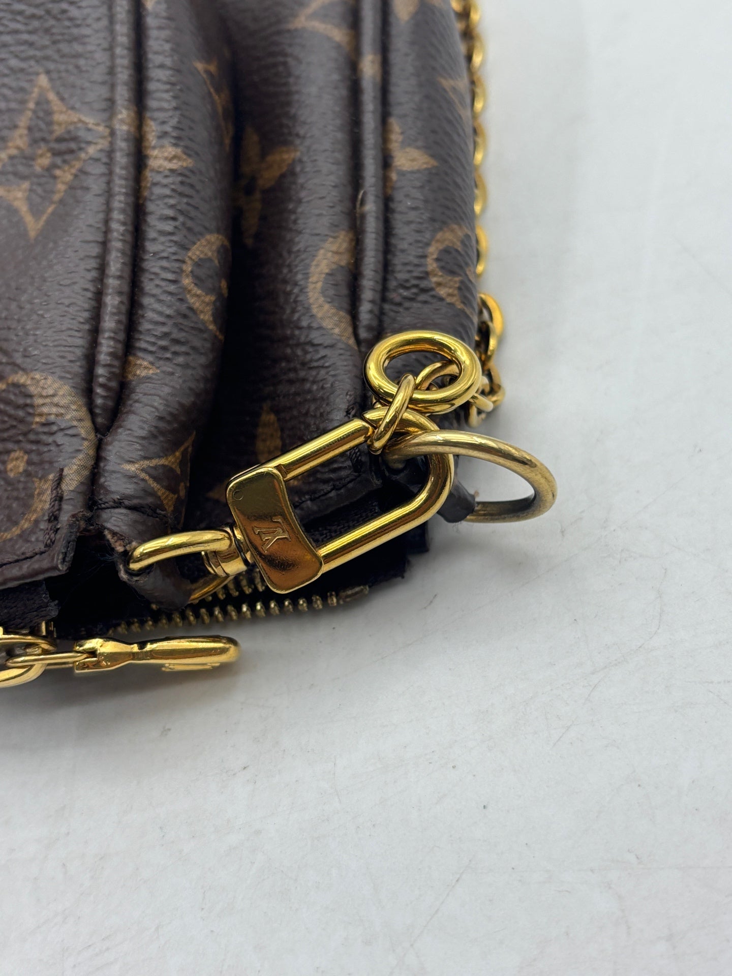 Louis Vuitton - Multi Pochette Accessoires - Coated canvas and cowhide leather - Brown - (mini)