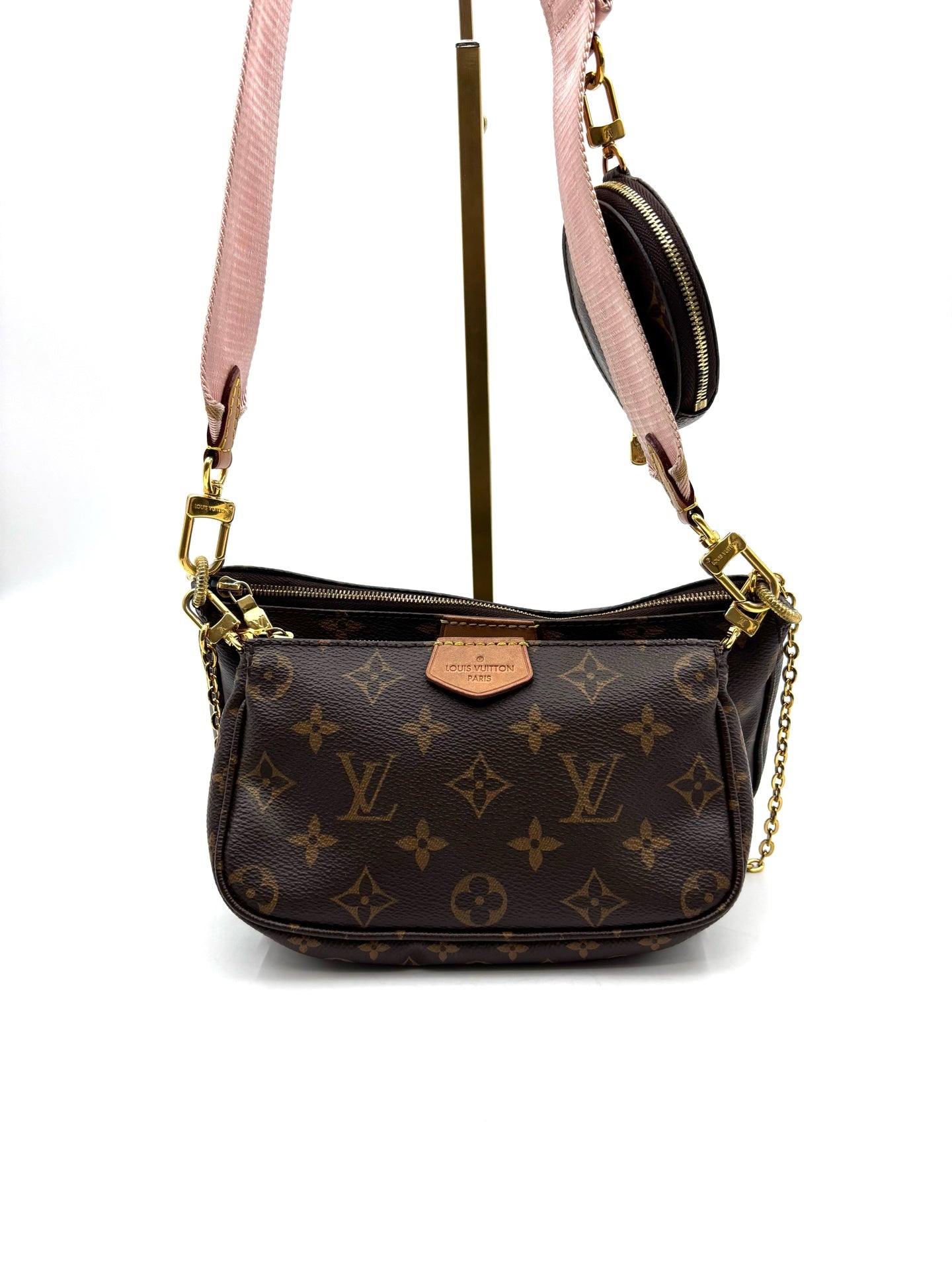 Louis Vuitton - Multi Pochette Accessoires - Leather - Brown - (small)