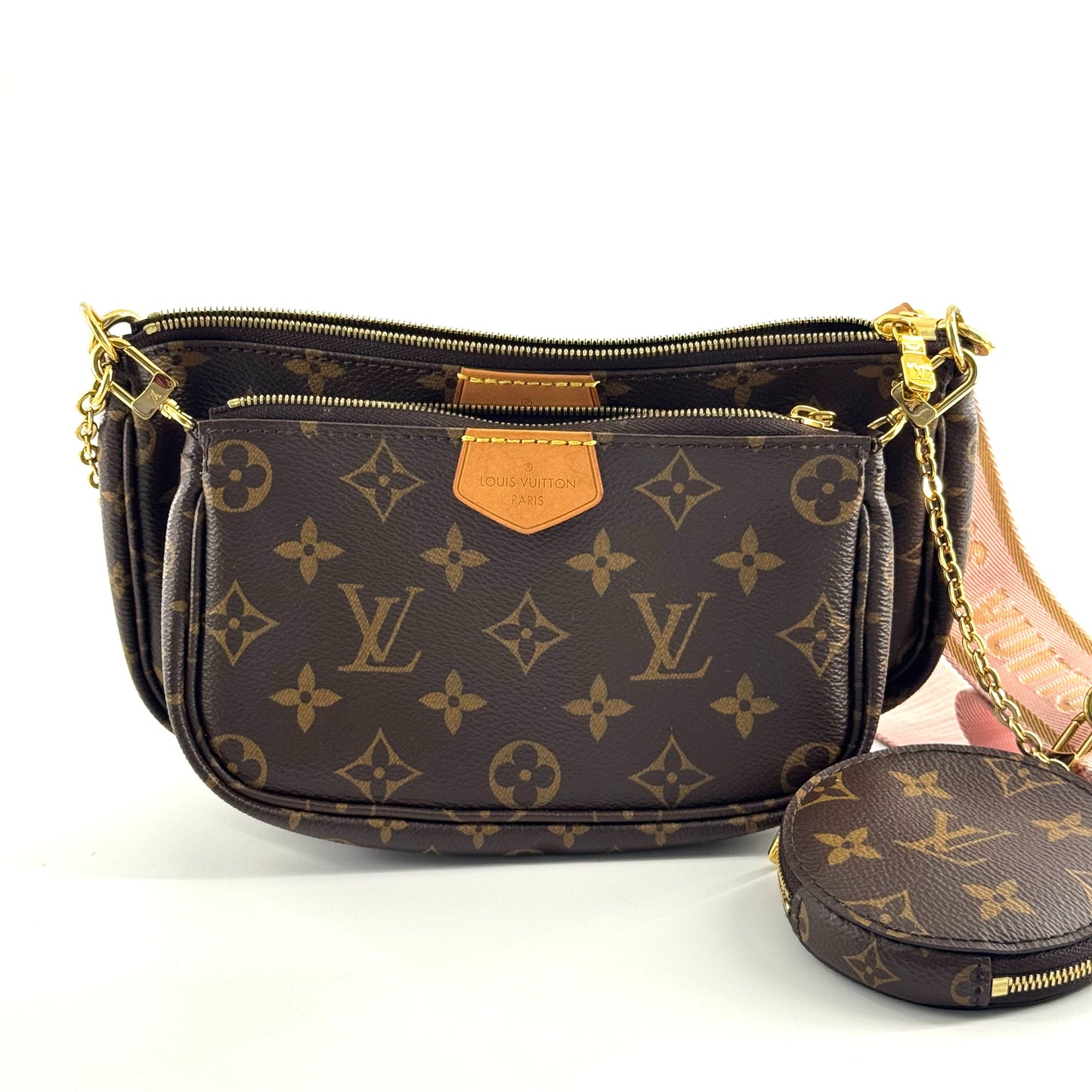 Louis Vuitton - Multi Pochette Accessoires - Leather - Brown - (small)
