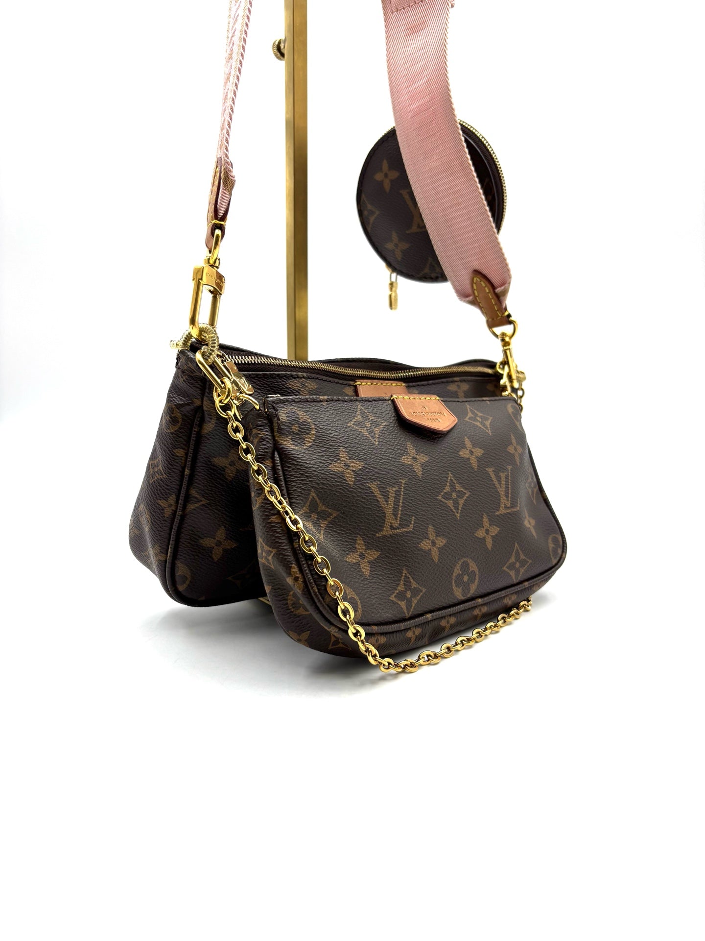 Louis Vuitton - Multi Pochette Accessoires - Leather - Brown - (small)