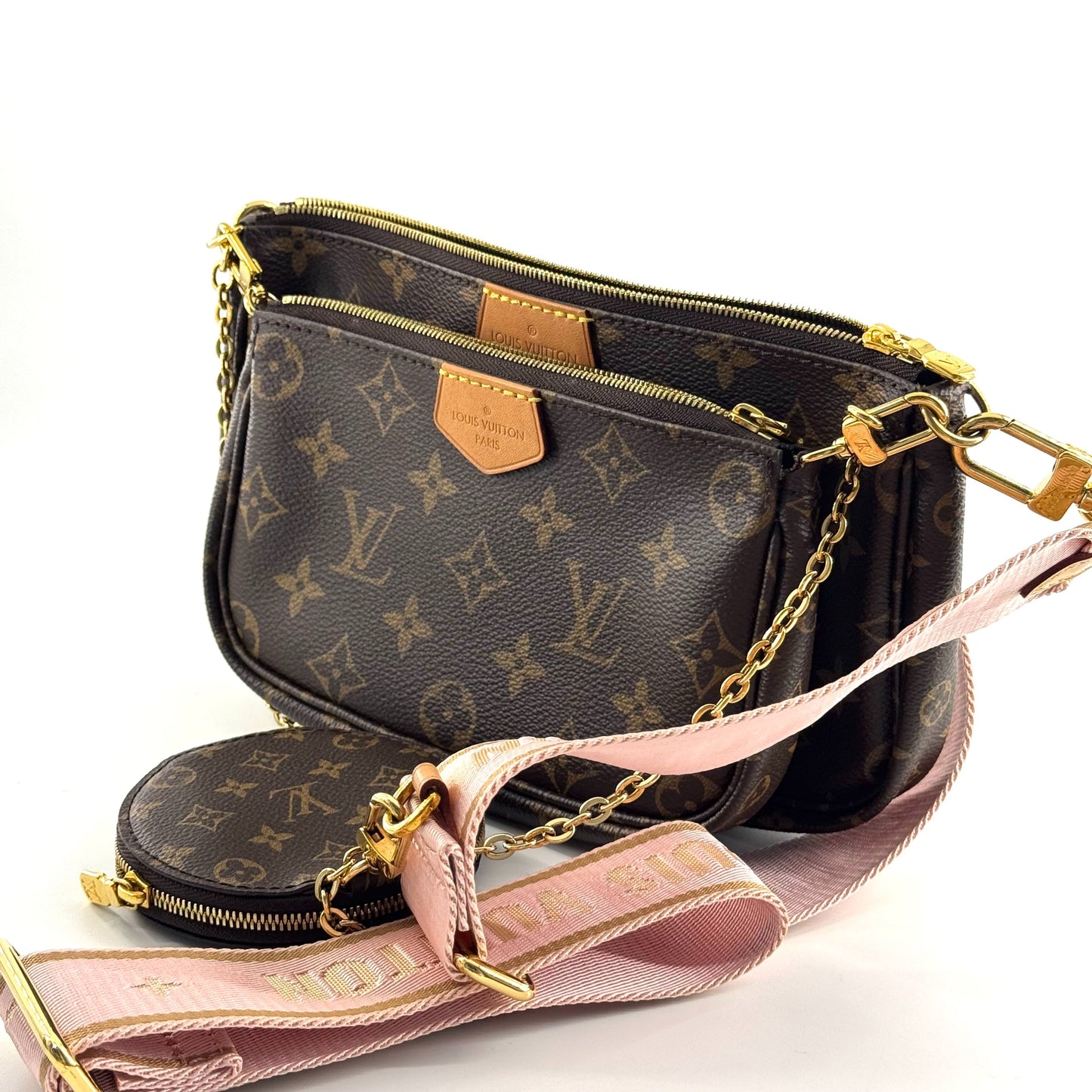 Louis Vuitton - Multi Pochette Accessoires - Leather - Brown - (small)