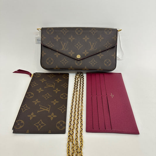 Louis Vuitton - Multi Pochette Accessoires - Monogram coated canvas, leather trim, textile lining - Brown - (medium)