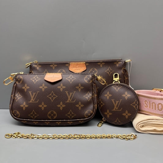 Louis Vuitton - Multi Pochette Accessoires - Synthetic - Brown - (mini)