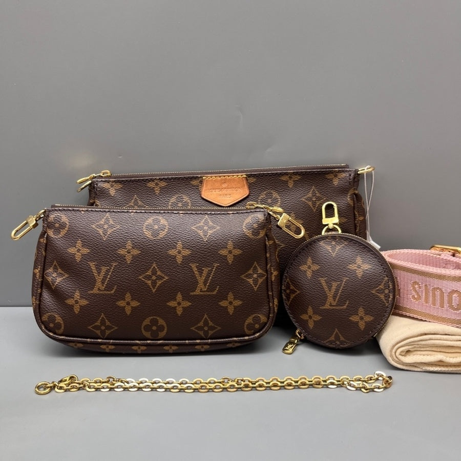 Louis Vuitton - Multi Pochette Accessoires - Synthetic - Brown - (mini)