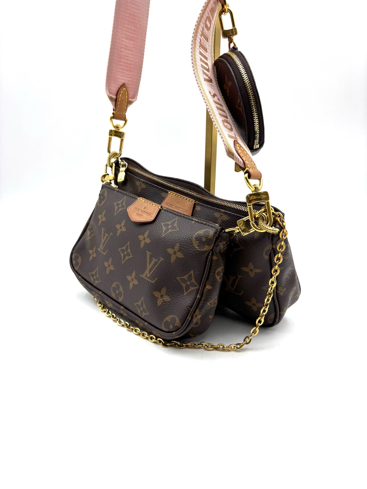 Louis Vuitton - Multi Pochette Accessoires - Synthetic - Brown - (mini)