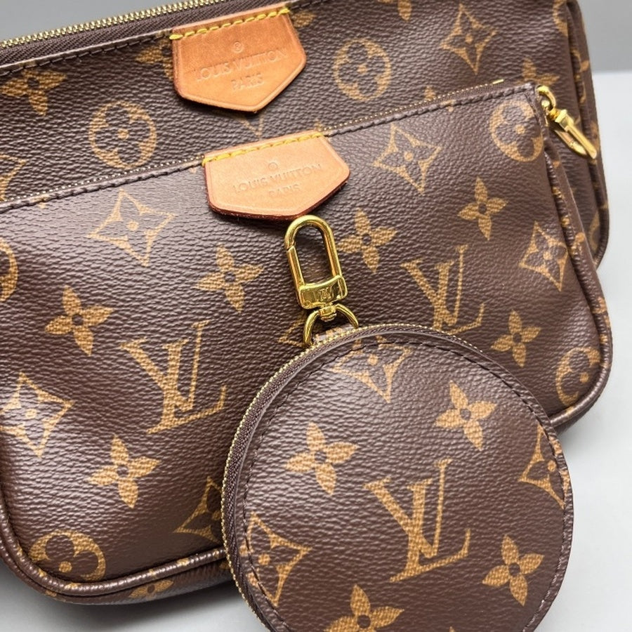Louis Vuitton - Multi Pochette Accessoires - Synthetic - Brown - (mini)