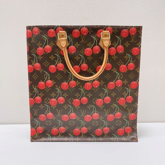 Louis Vuitton - Murakami Monogram Cherry Piano Bag - Monogram coated canvas with Vachetta leather trim - Multicolour - (medium)