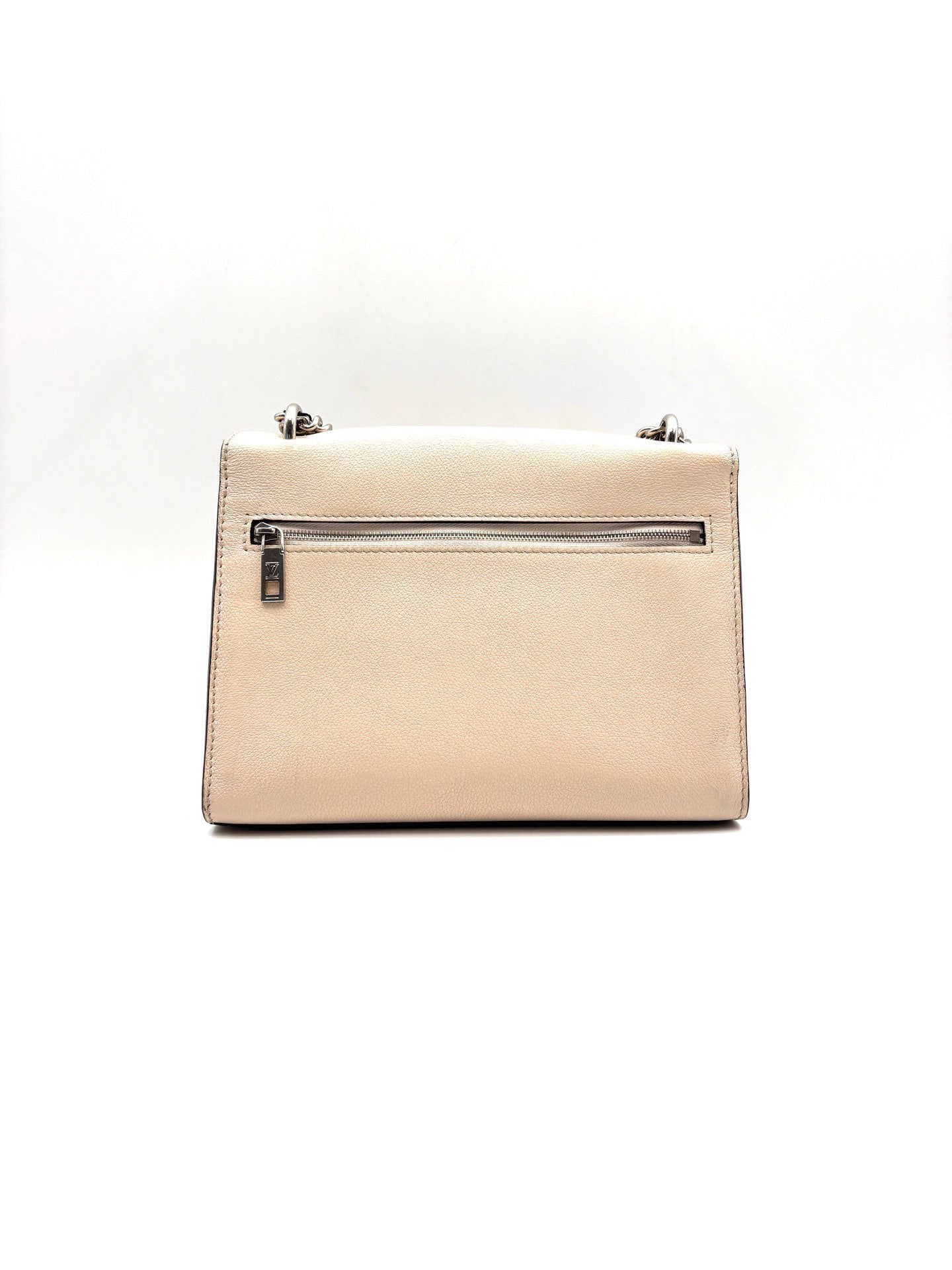 Louis Vuitton - Mylockme - Grained cowhide leather - Beige, Cream, and Burgundy - (Small)