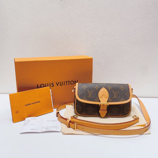 Louis Vuitton - Nano Diane - Synthetic - Brown - (mini)