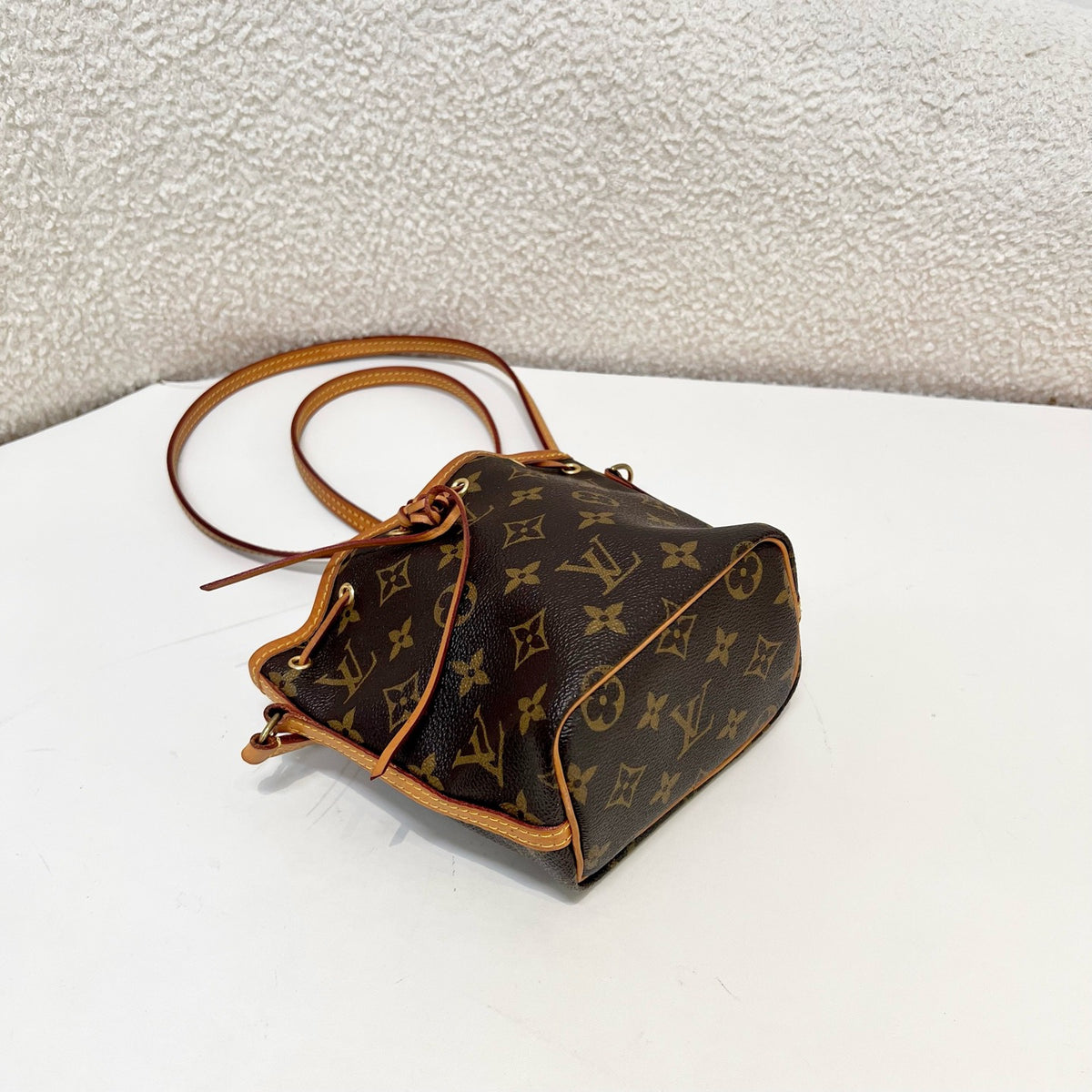 Louis Vuitton - Nano Noe - Cloth - Brown - (mini)