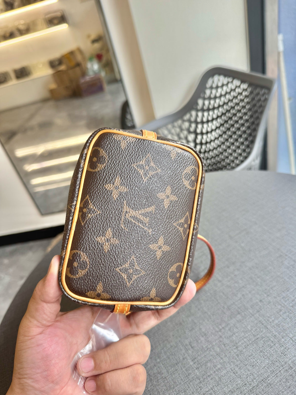 Louis Vuitton - Nano Noe - Cloth - Brown - (mini)