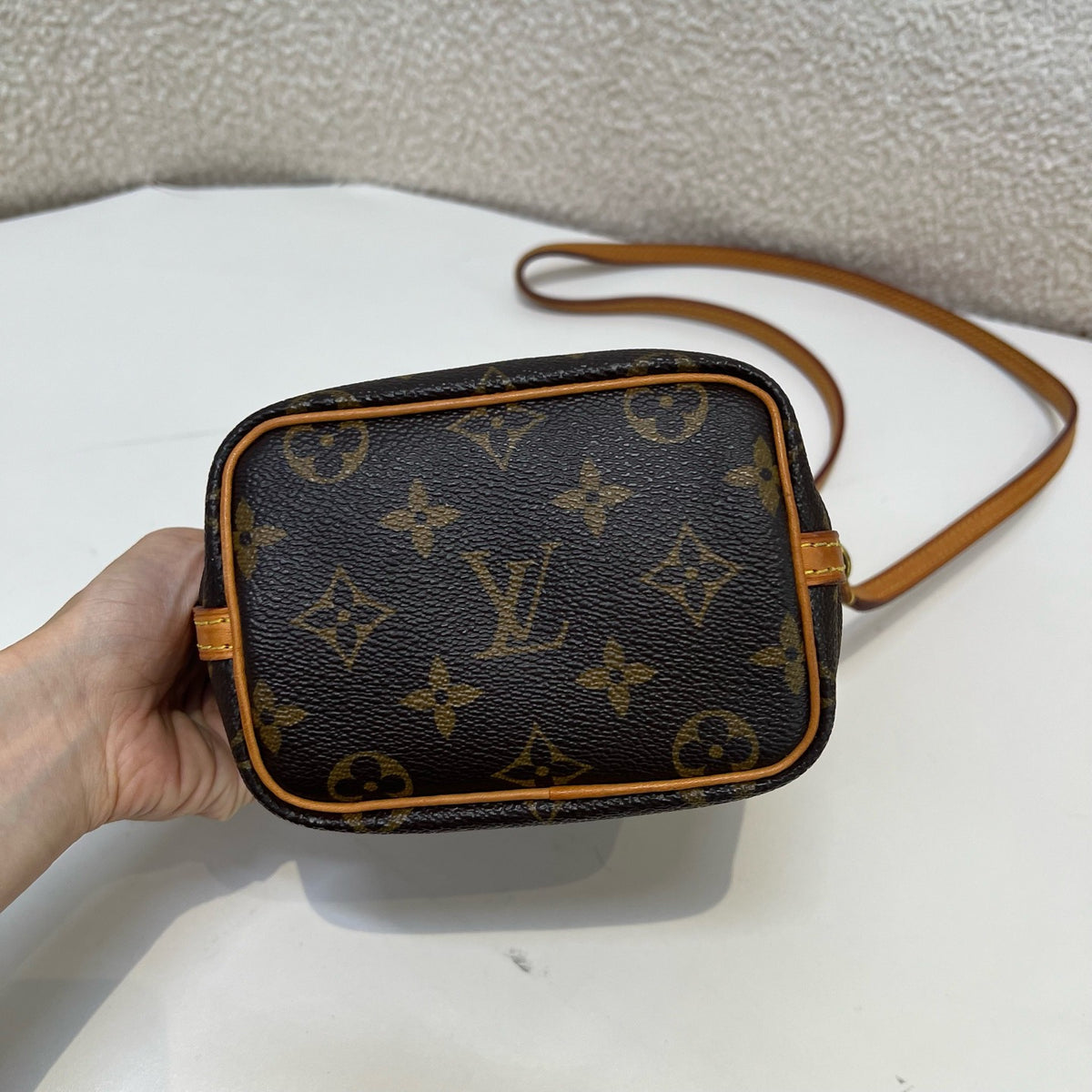 Louis Vuitton - Nano Noe - Cloth - Brown - (mini)