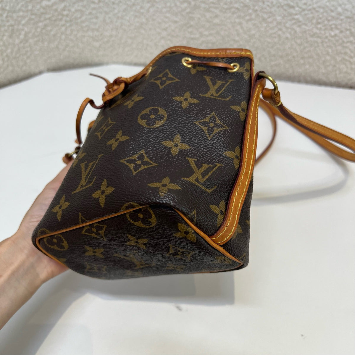 Louis Vuitton - Nano Noe - Cloth - Brown - (mini)