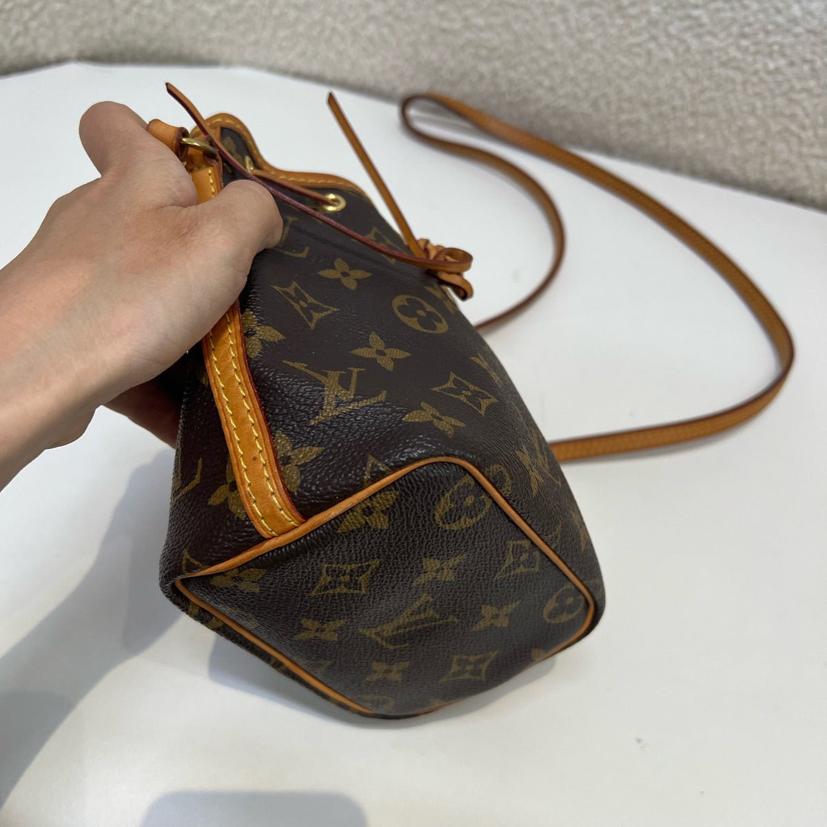 Louis Vuitton - Nano Noe - Cloth - Brown - (mini)