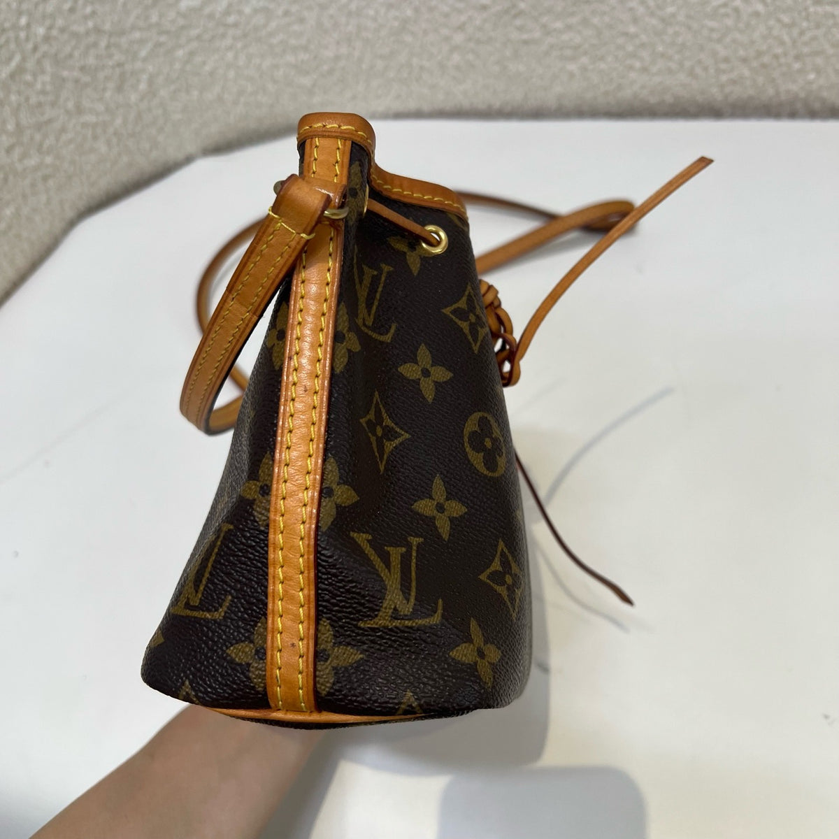Louis Vuitton - Nano Noe - Cloth - Brown - (mini)