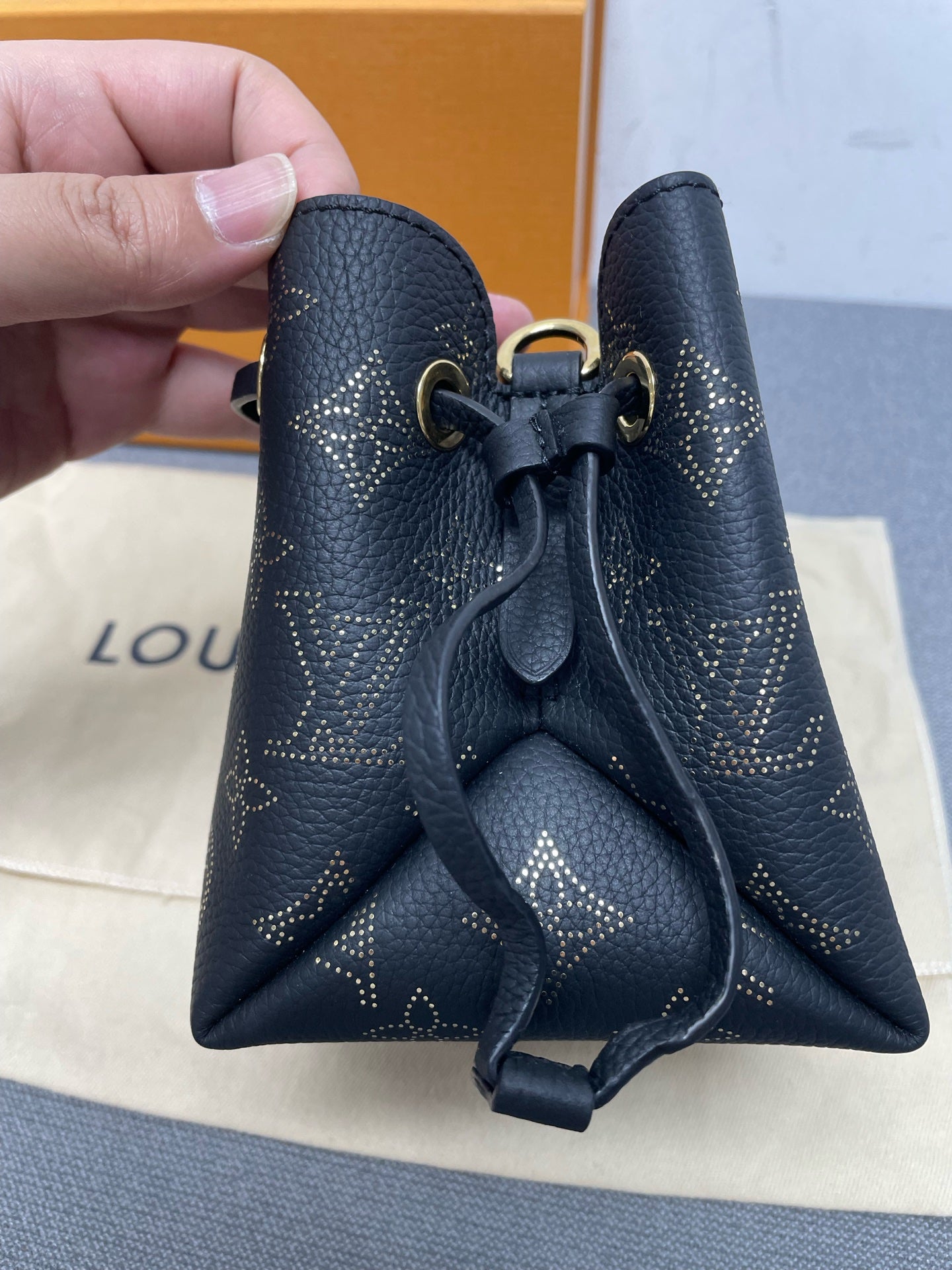 Louis Vuitton - Nano Noé - Leather - Black - (mini)