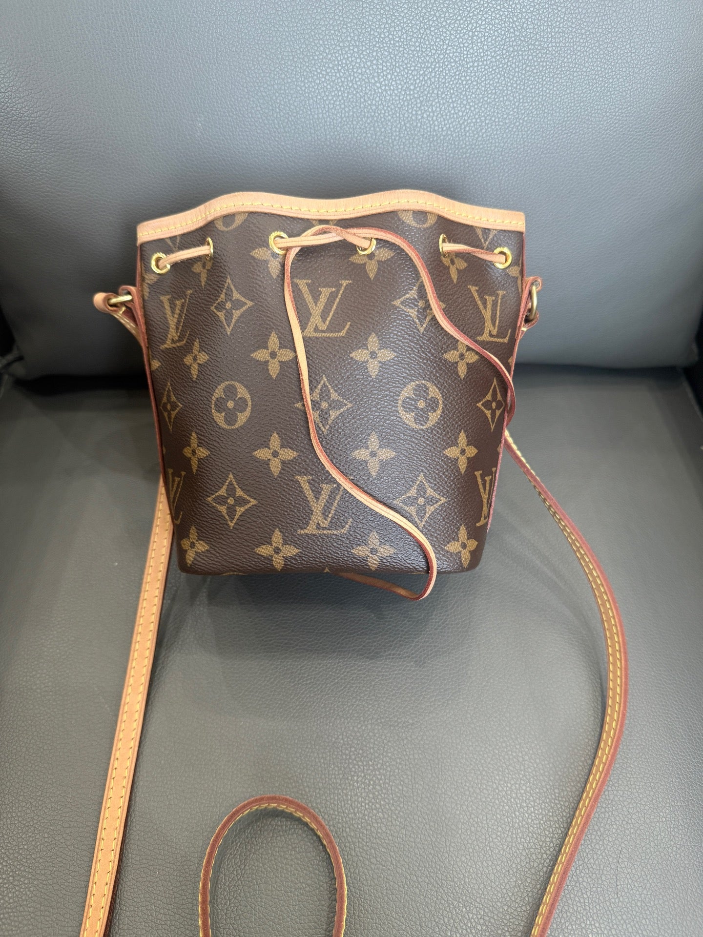 Louis Vuitton - Nano Noé - Leather - Brown - (mini)