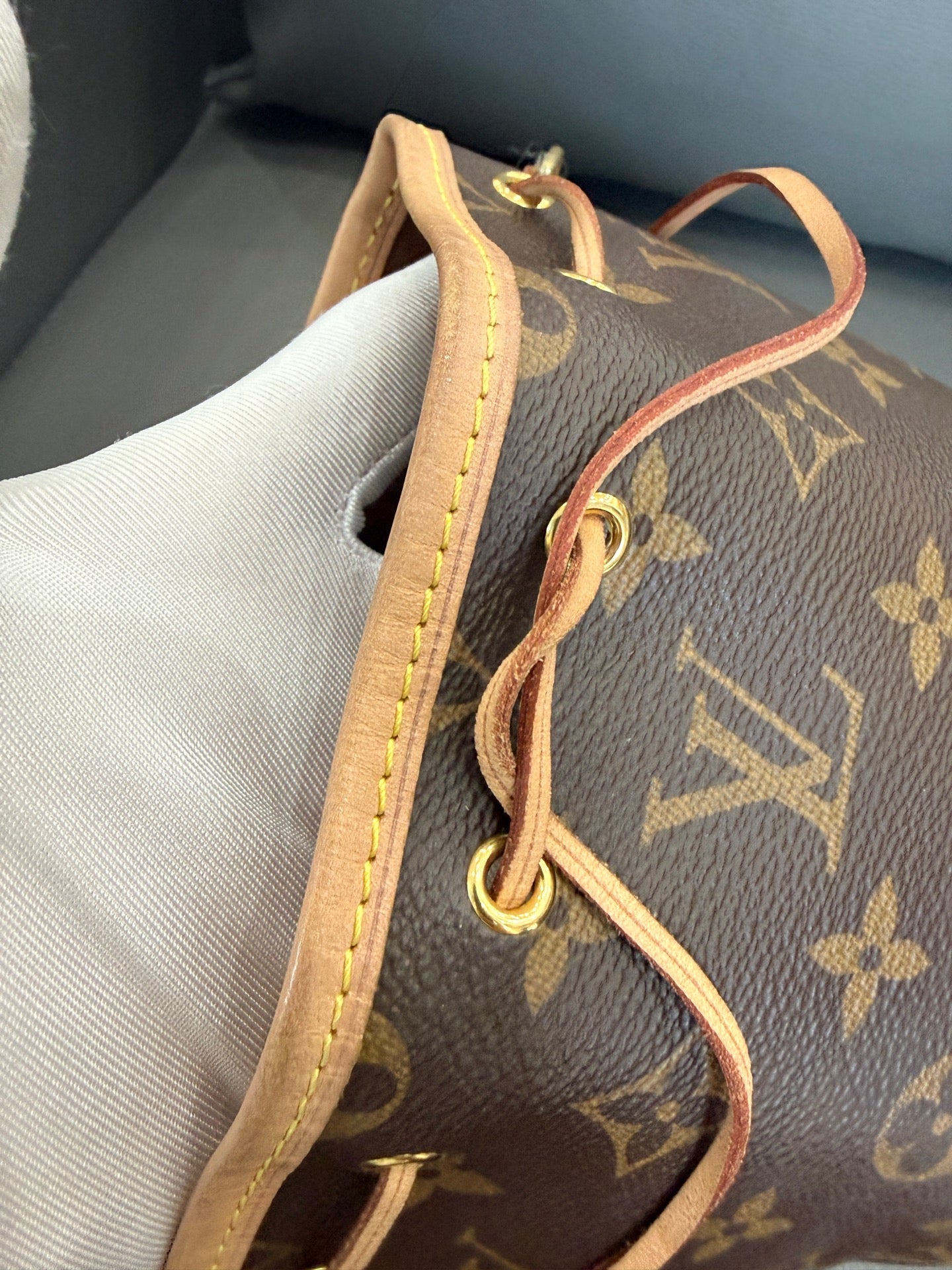 Louis Vuitton - Nano Noé - Leather - Brown - (mini)