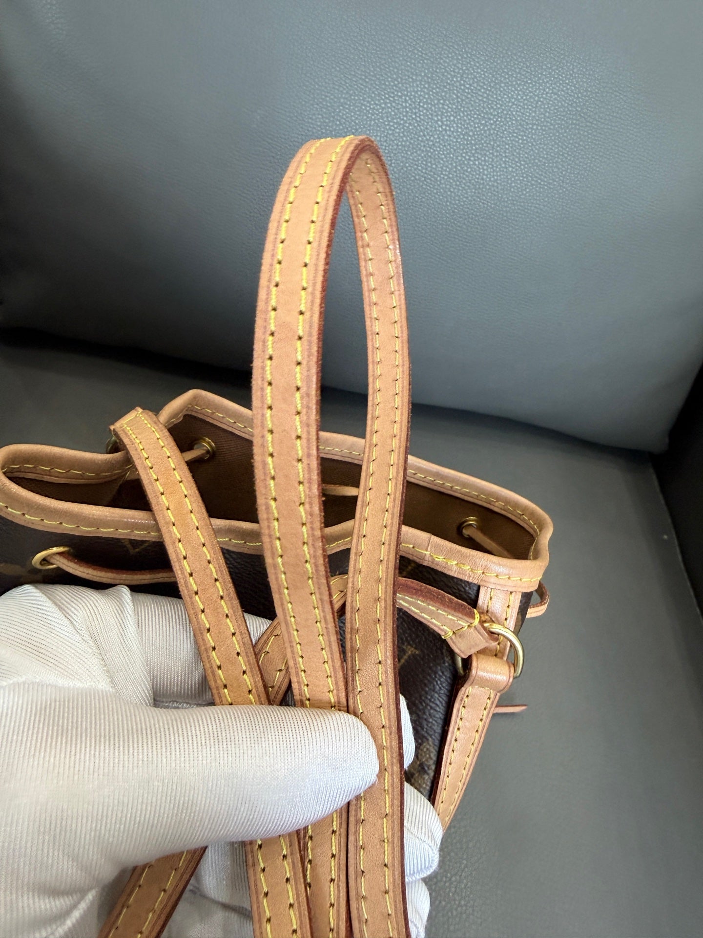 Louis Vuitton - Nano Noé - Leather - Brown - (mini)