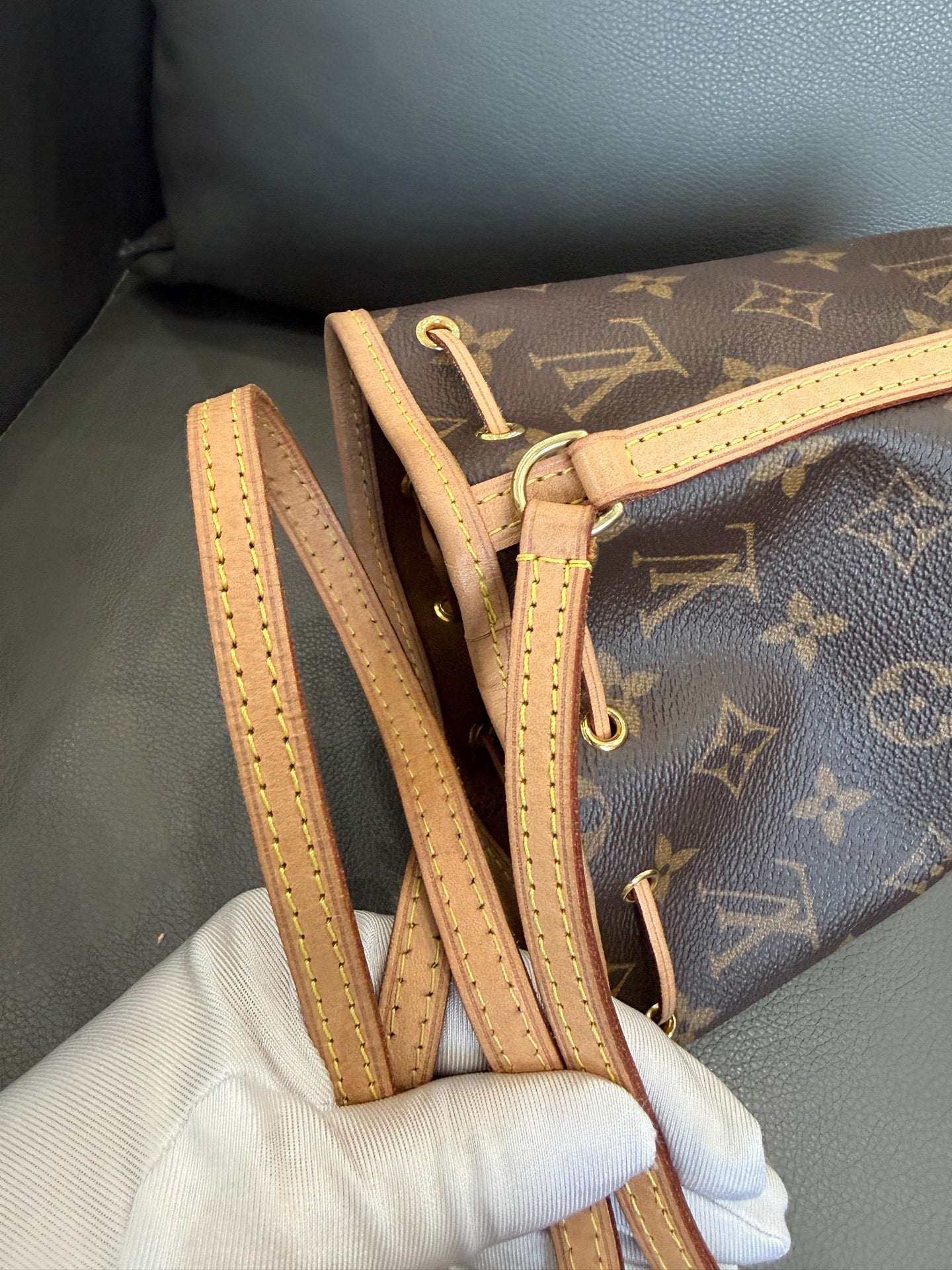 Louis Vuitton - Nano Noé - Leather - Brown - (mini)