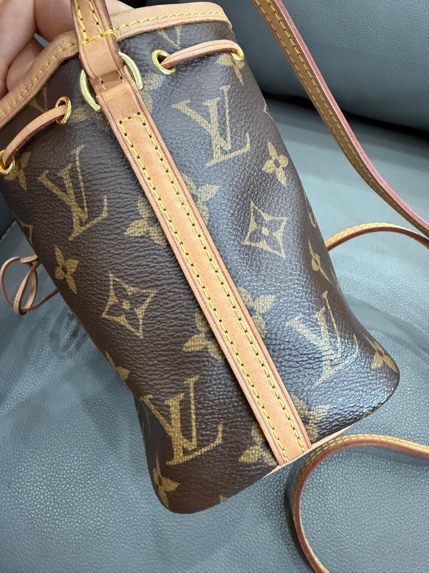 Louis Vuitton - Nano Noé - Leather - Brown - (mini)