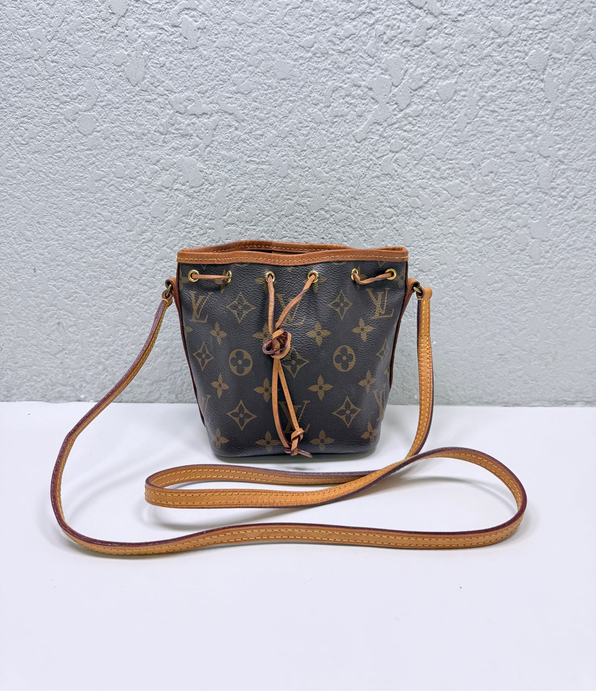 Louis Vuitton - Nano Noe Mini - Cloth - Brown - (mini)