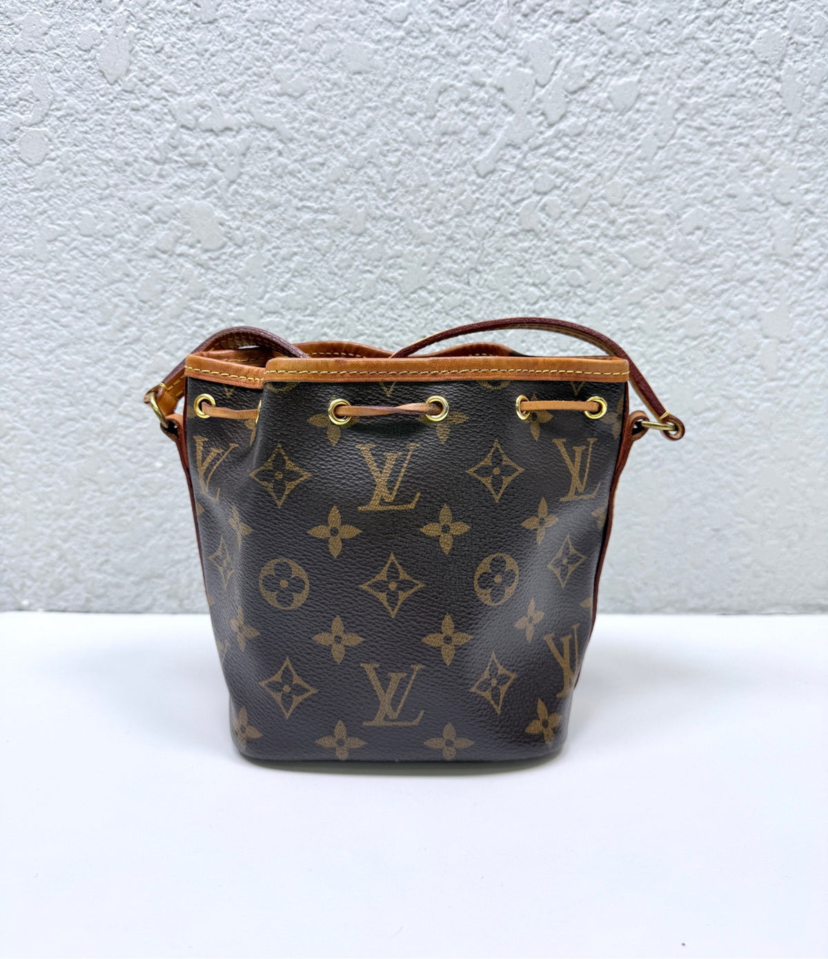 Louis Vuitton - Nano Noe Mini - Cloth - Brown - (mini)