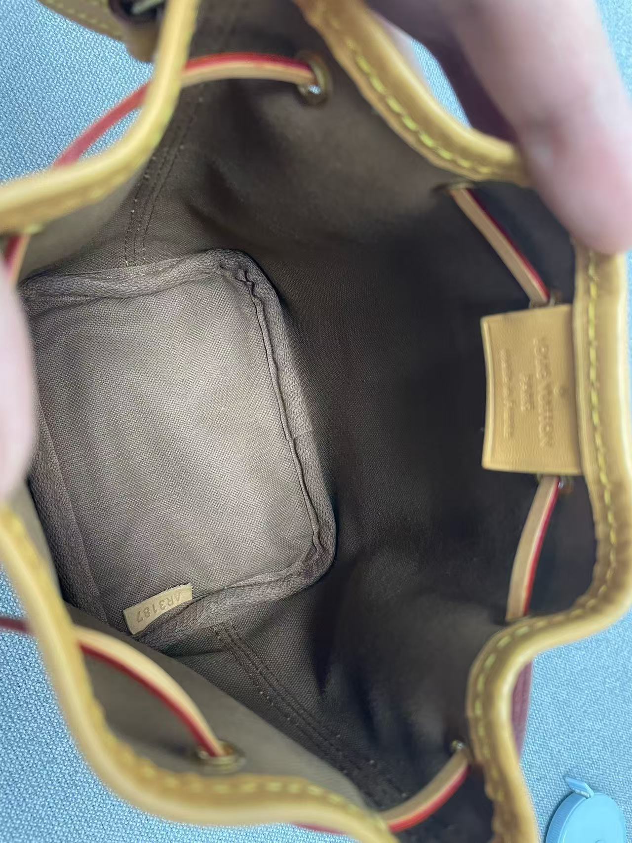 Louis Vuitton - Nano Noé - Monogram coated canvas and Vachetta leather - Brown - (mini)